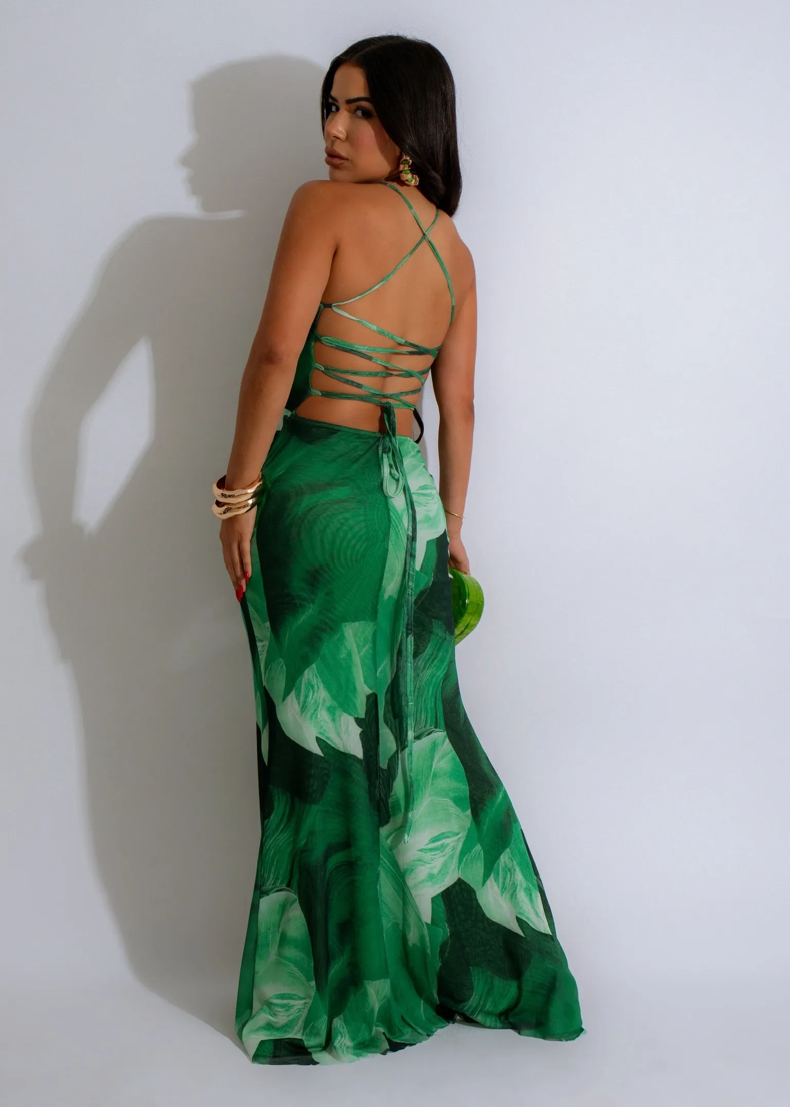 Easy Breezy Maxi Dress Green