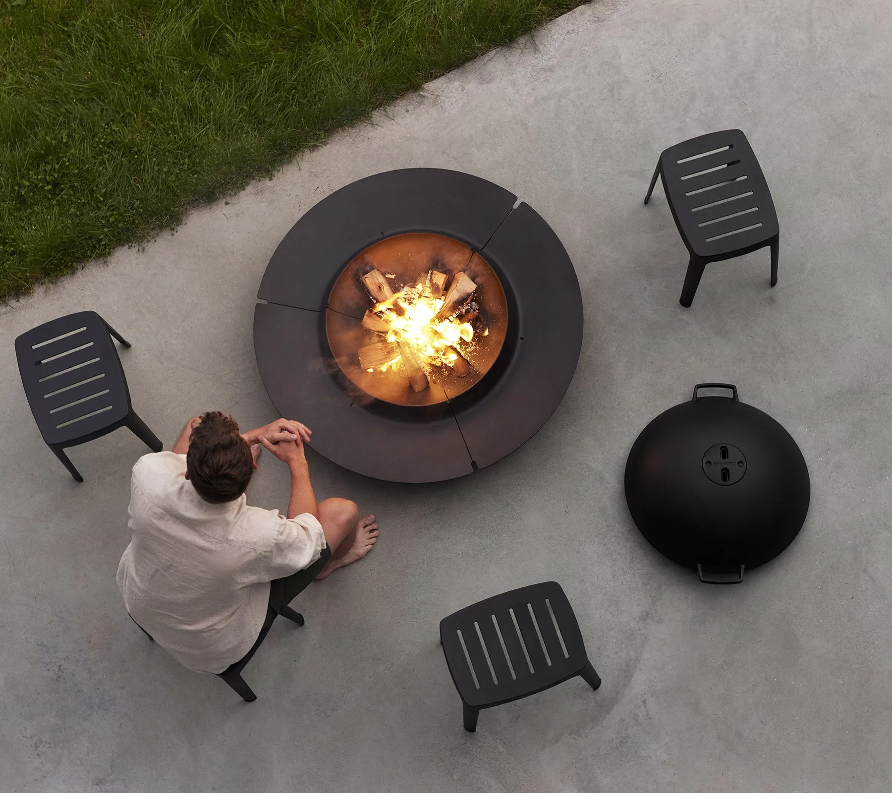 Ember fire pit, large