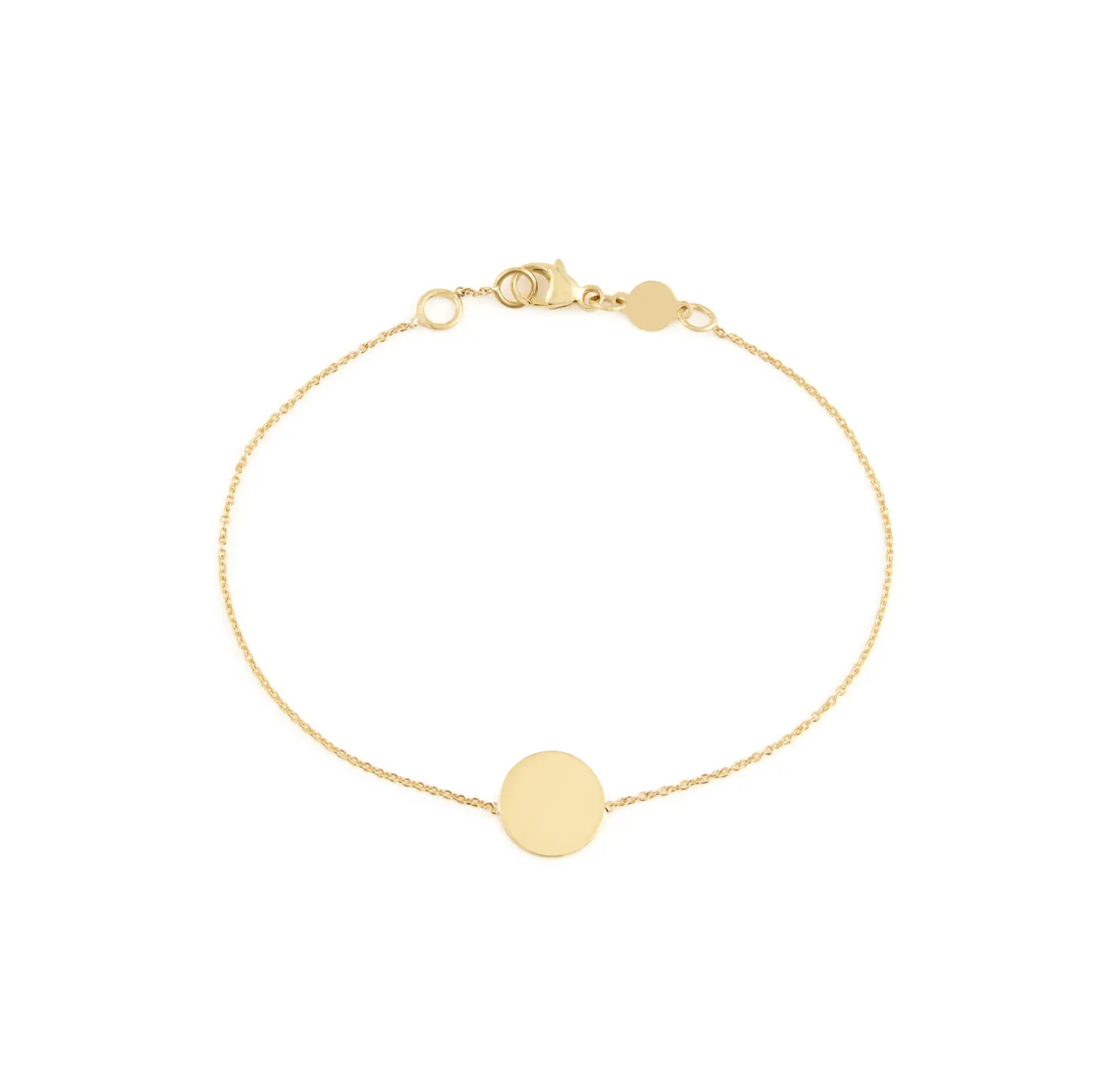 Engravable Bracelet - Solid Gold