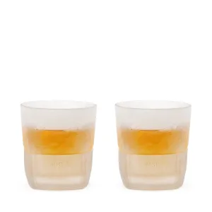 Glass Whiskey FREEZE™ Cooling Cup, Set of 2