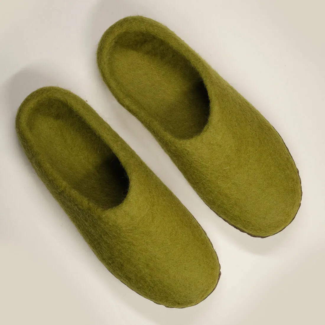 Greta Felted Wool Slippers