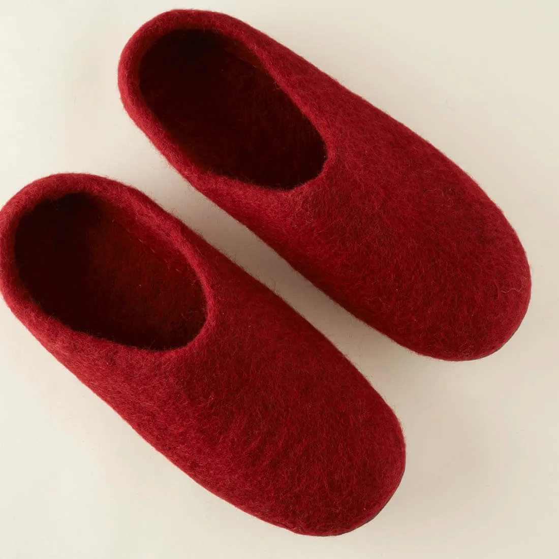 Greta Felted Wool Slippers