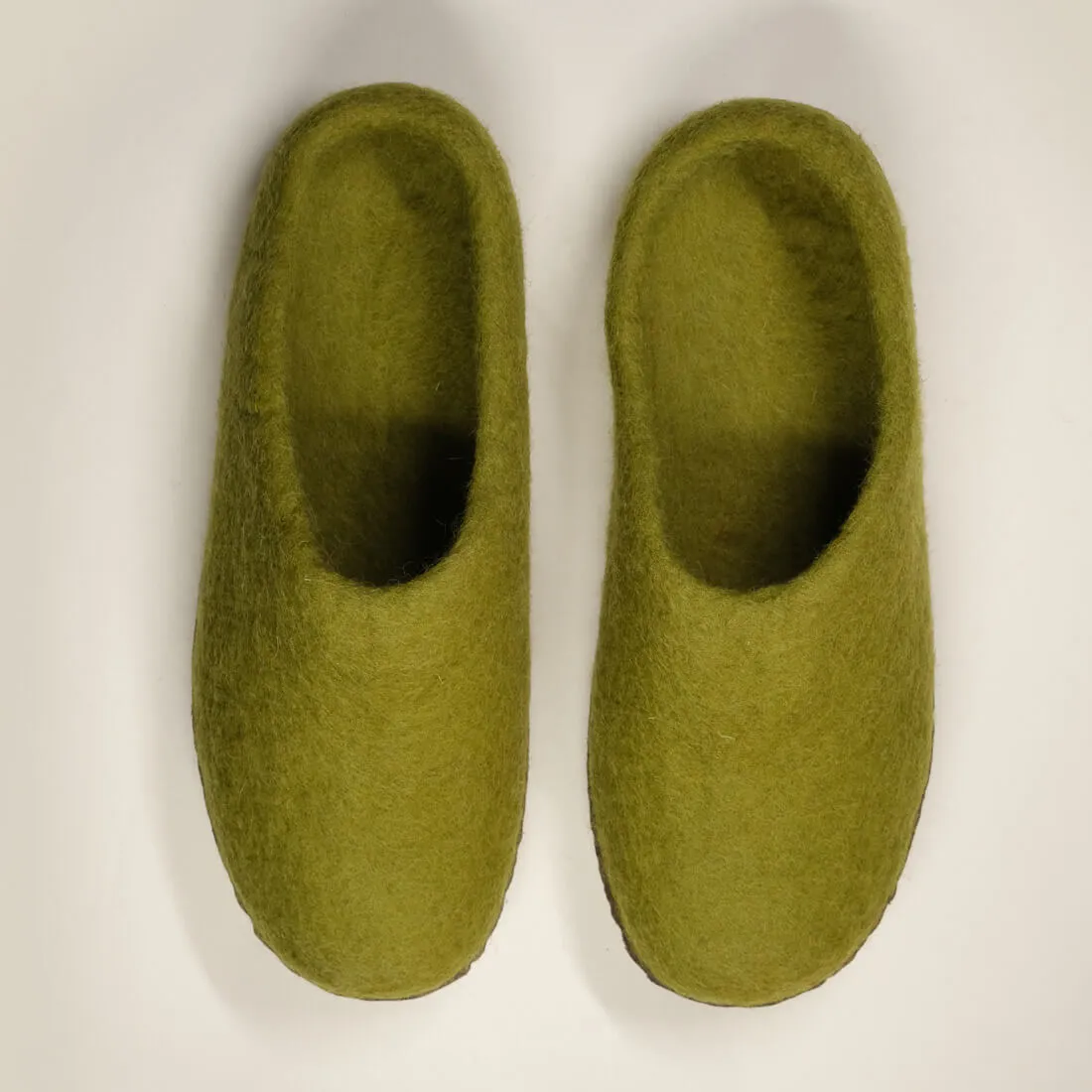 Greta Felted Wool Slippers