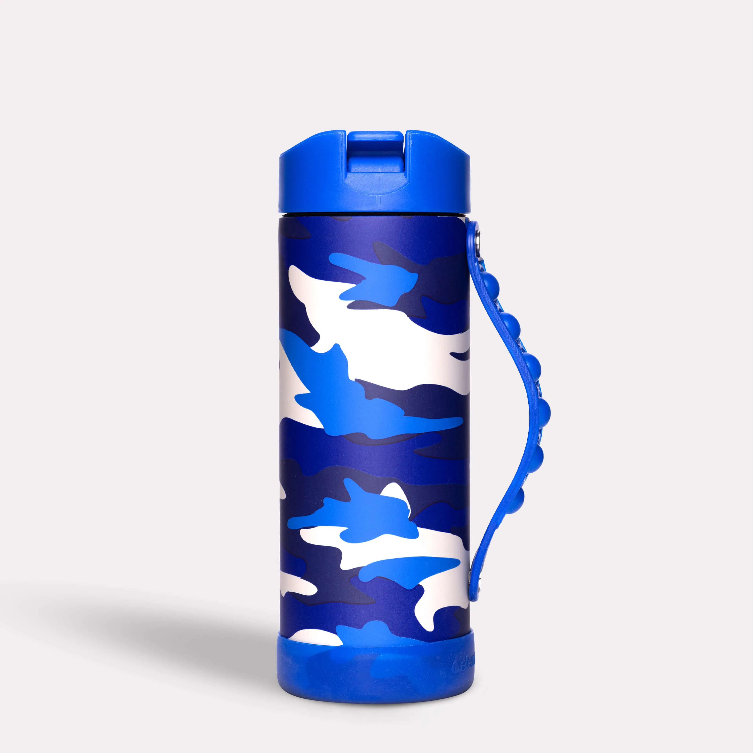 Iconic 14oz Pop Fidget Bottle - Blue Camo