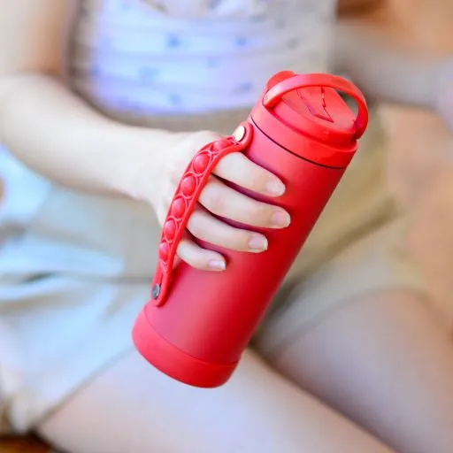 Iconic 14oz Pop Fidget Bottle - Red