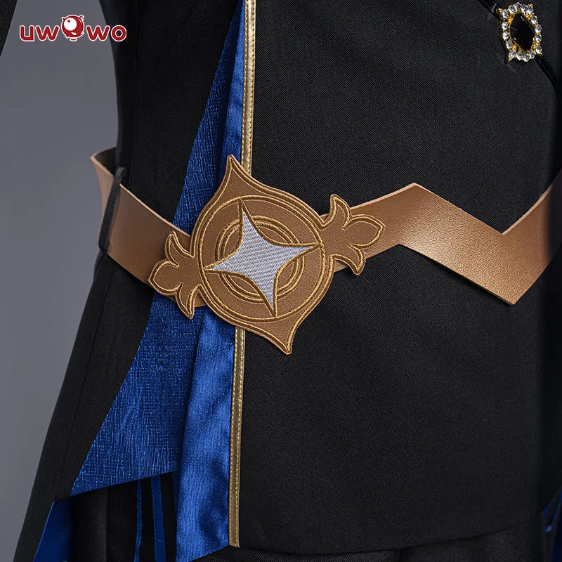 【In Stock】Uwowo Exclusive Authorization Genshin Impact Fanart Aether Abyss Prince Traveler Cosplay Costume