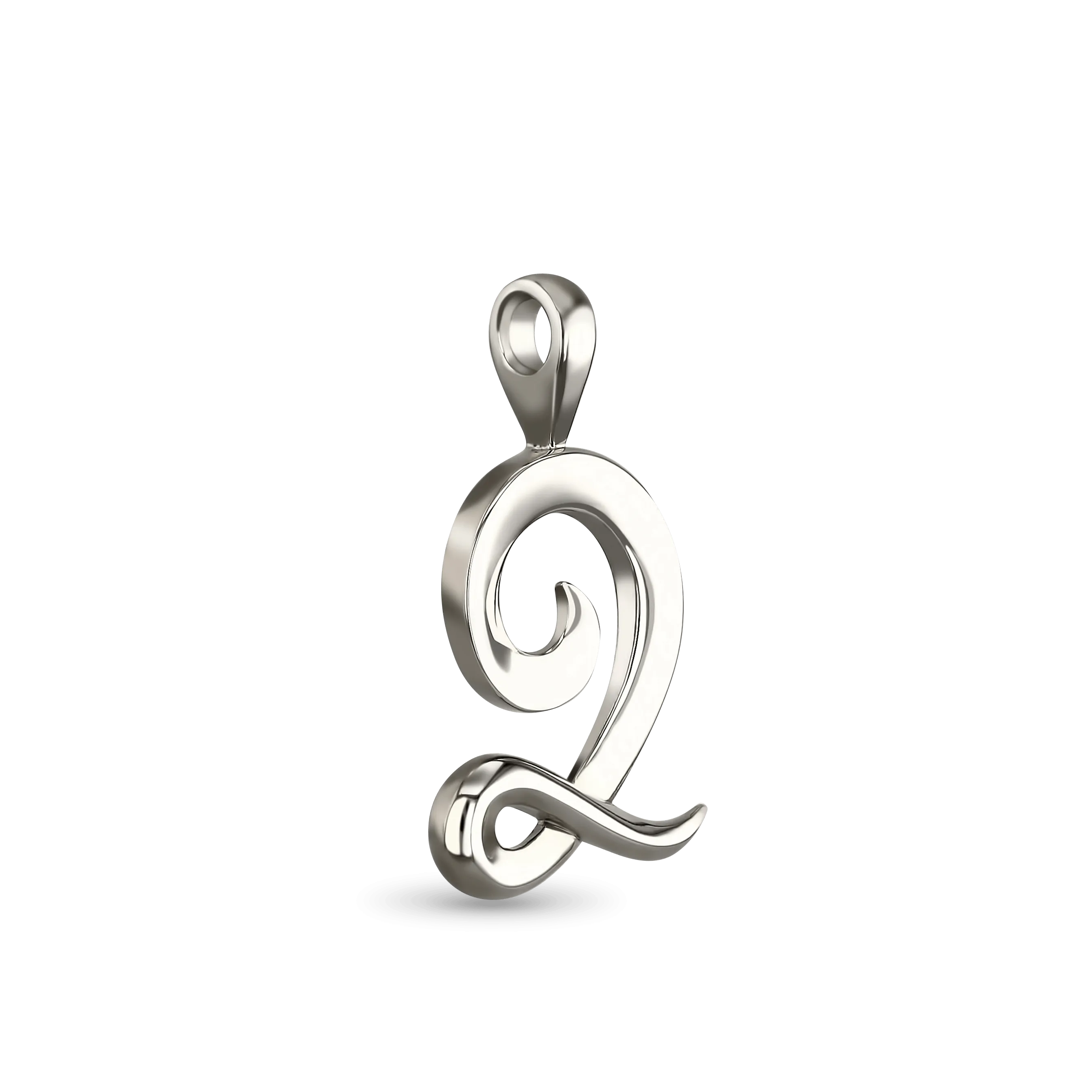 Initial Q Love Letter Pendant