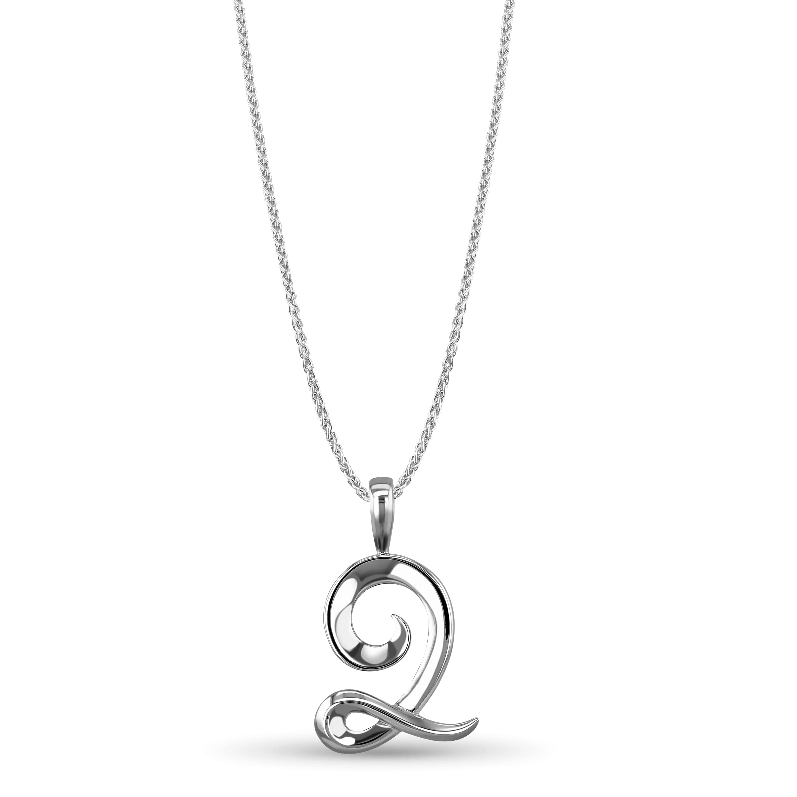 Initial Q Love Letter Pendant