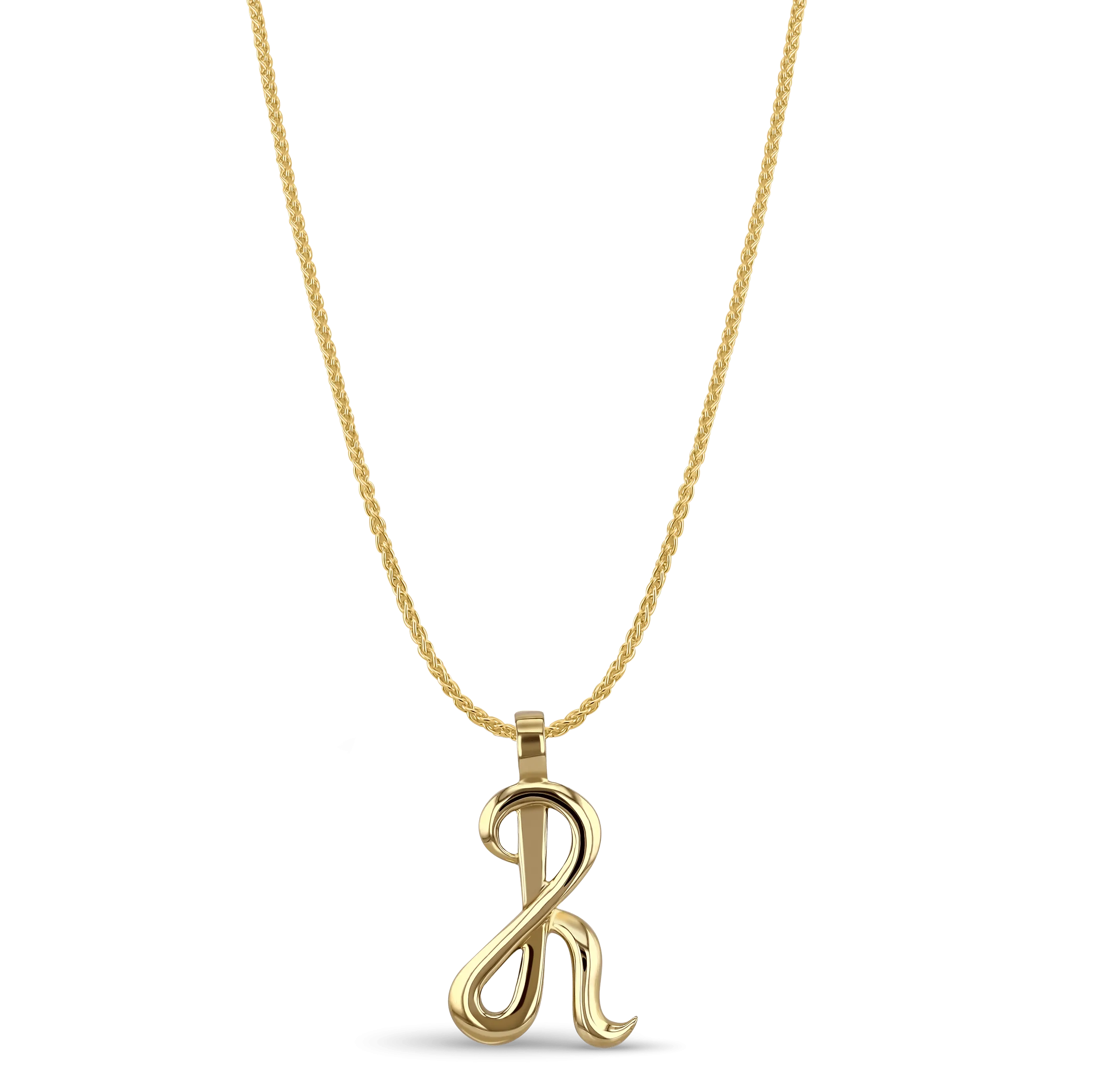 Initial R Love Letter Pendant