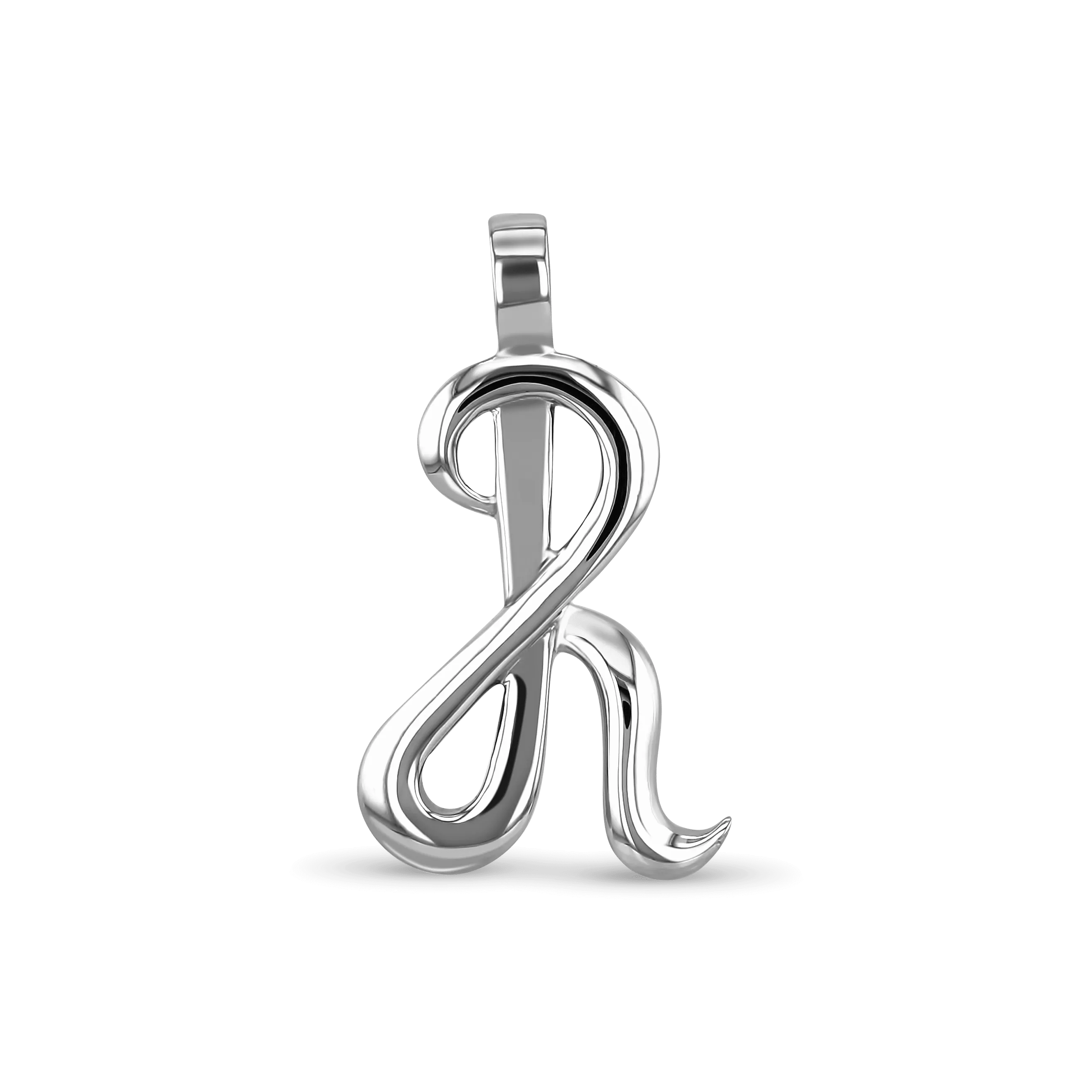 Initial R Love Letter Pendant