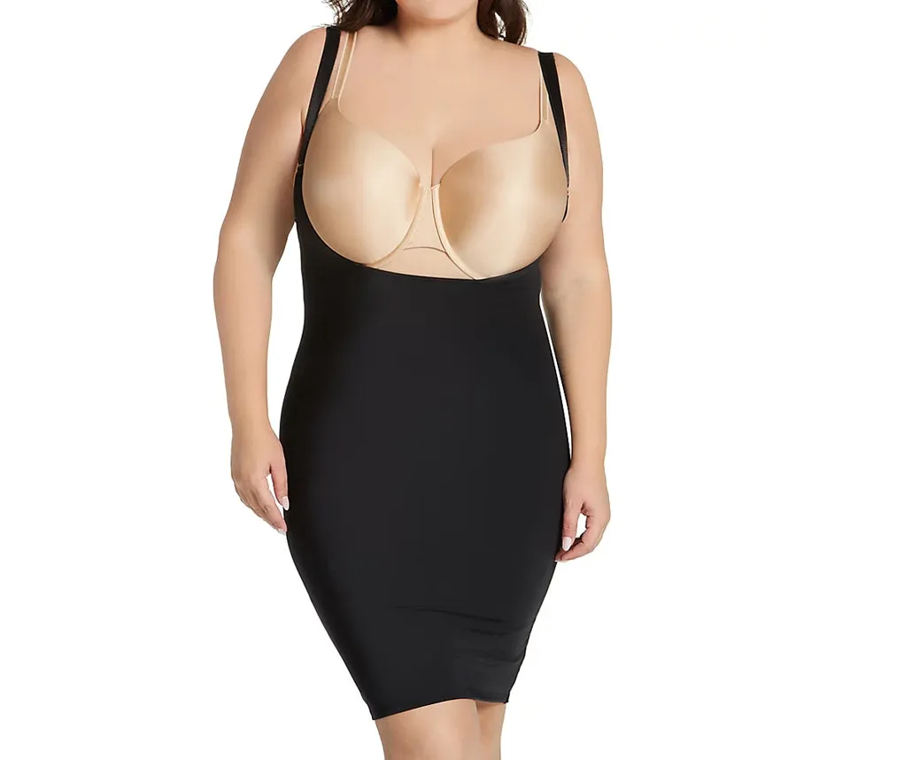 InstantFigure Underbust Plus Size Dress Adjustable Strap WDS40151C