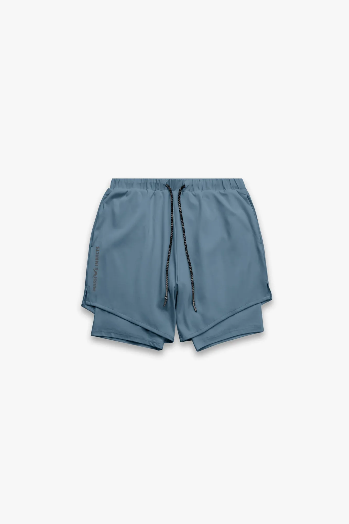 J011MI Recycled Nylon 2in1 Sporty Shorts