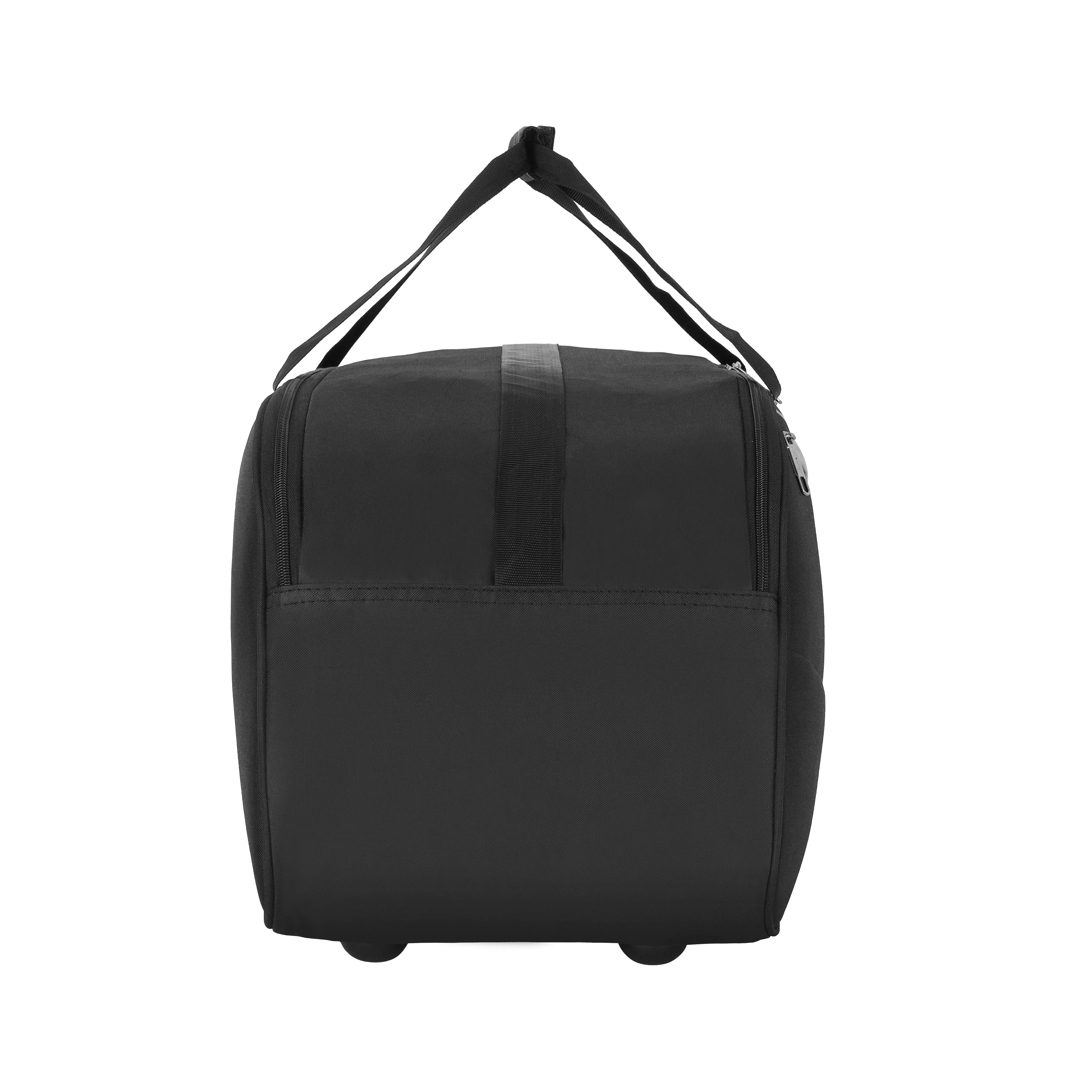 Lavie Sport size 65 cms Strato NV Wheel Duffle Bag | Black