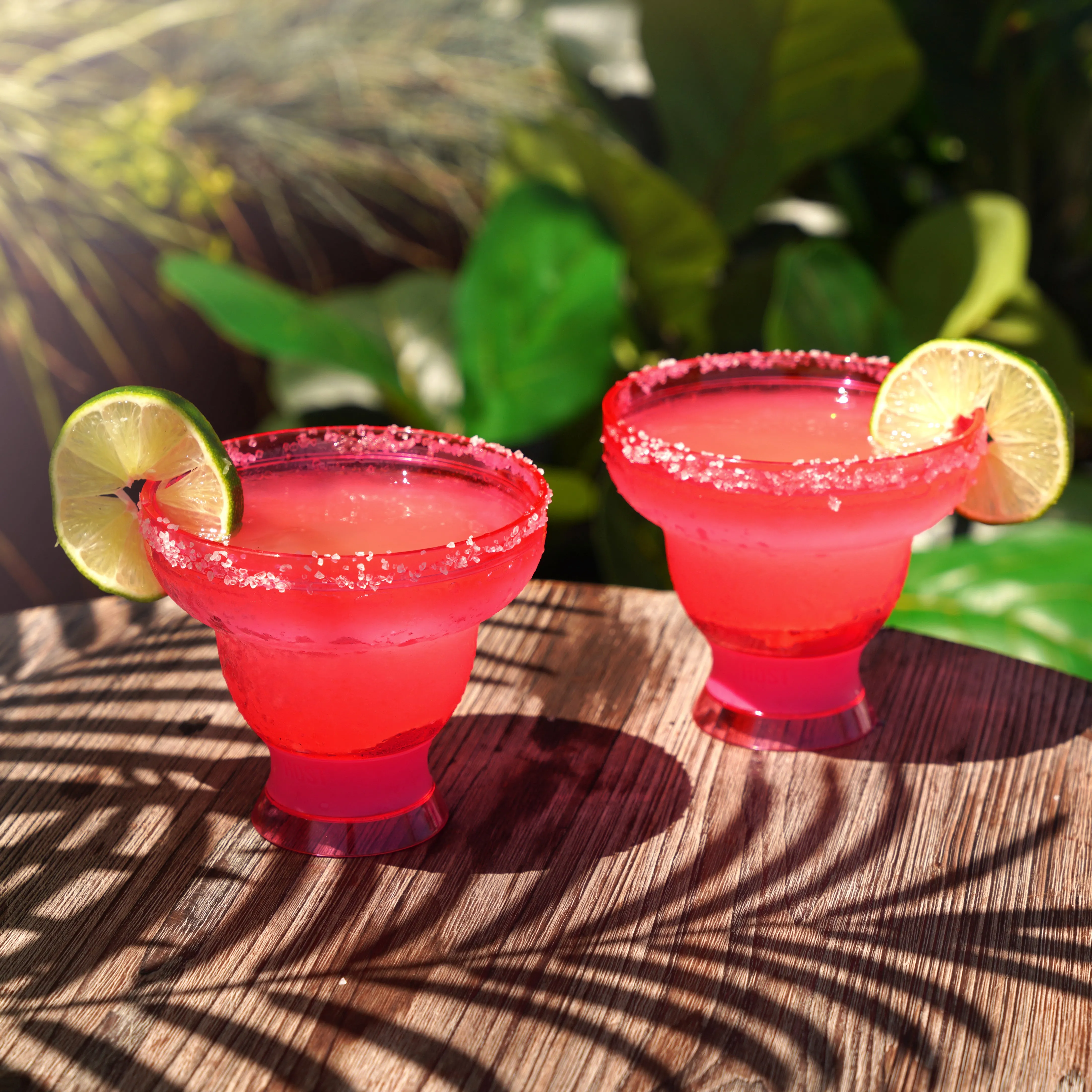 Margarita FREEZE™ Cooling Cup in Punch Pink, Set of 2