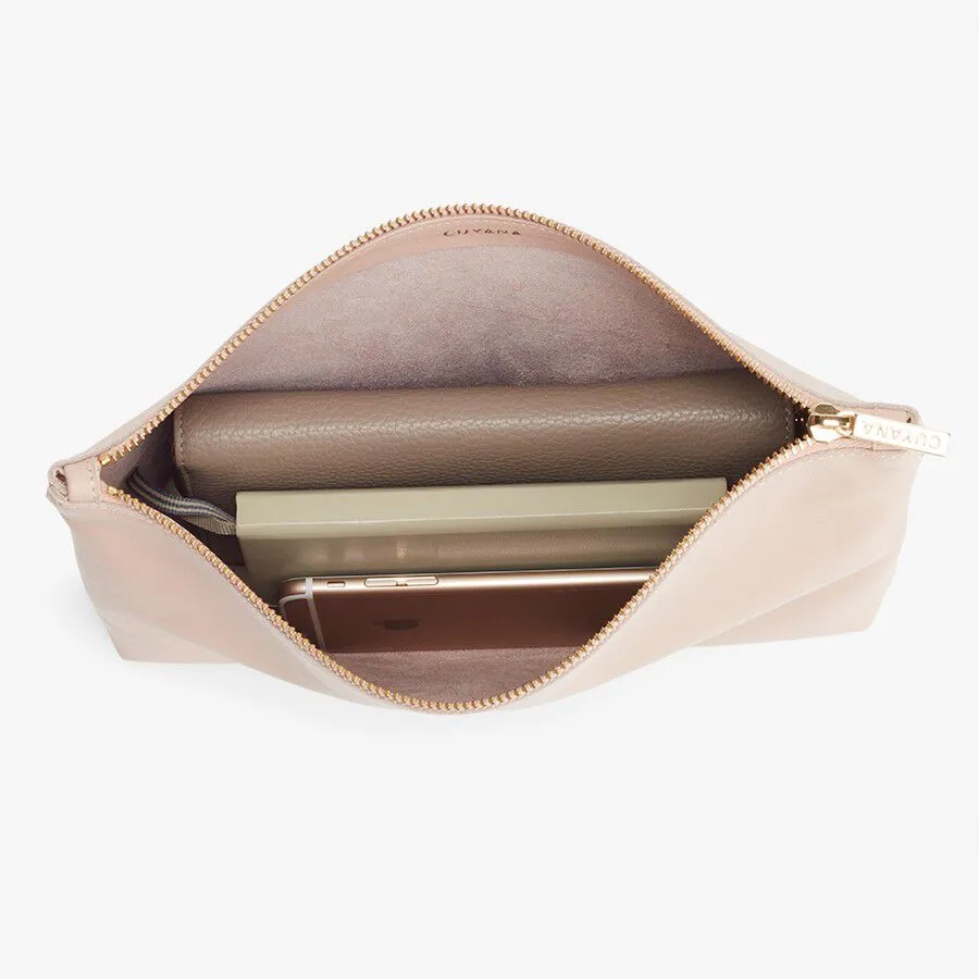 Medium Leather Zipper Pouch