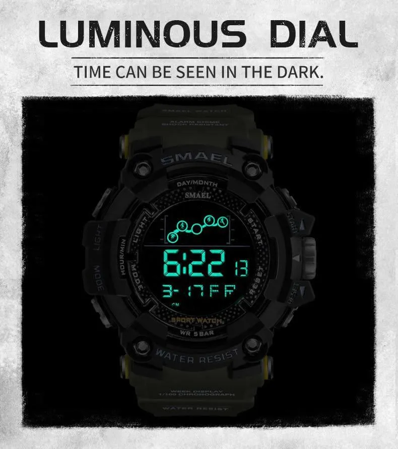 Men's Waterproof Sports Watch