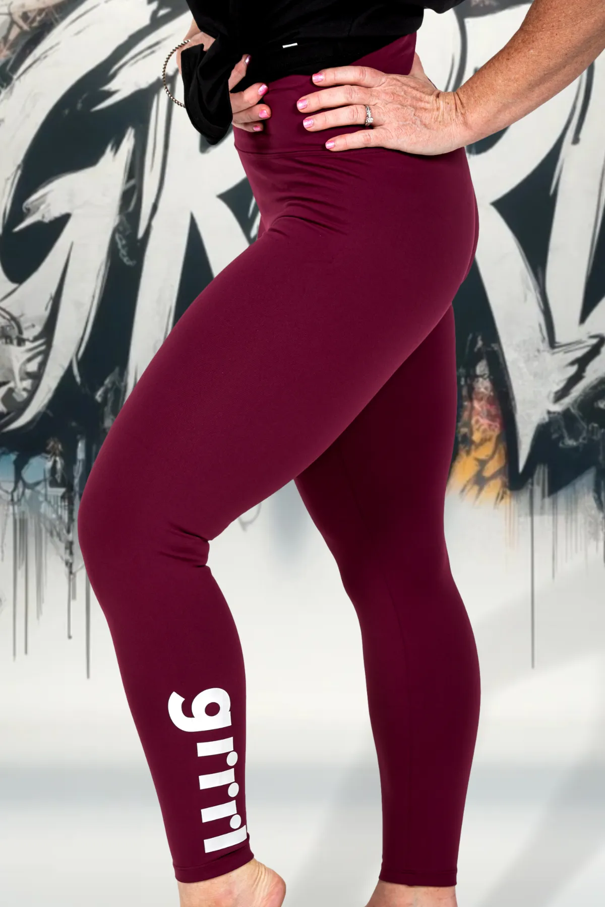 NEW AND IMPROVED!! Claret Cloud Leggings