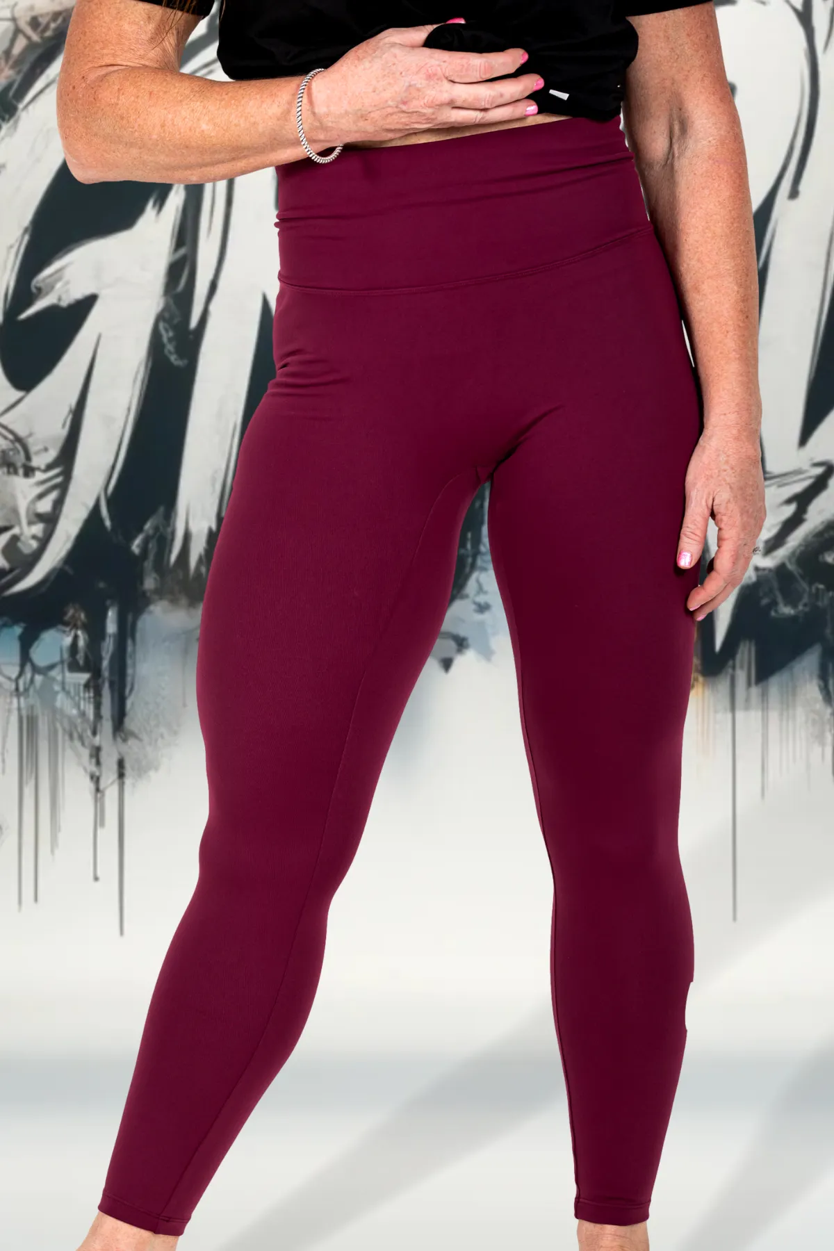 NEW AND IMPROVED!! Claret Cloud Leggings