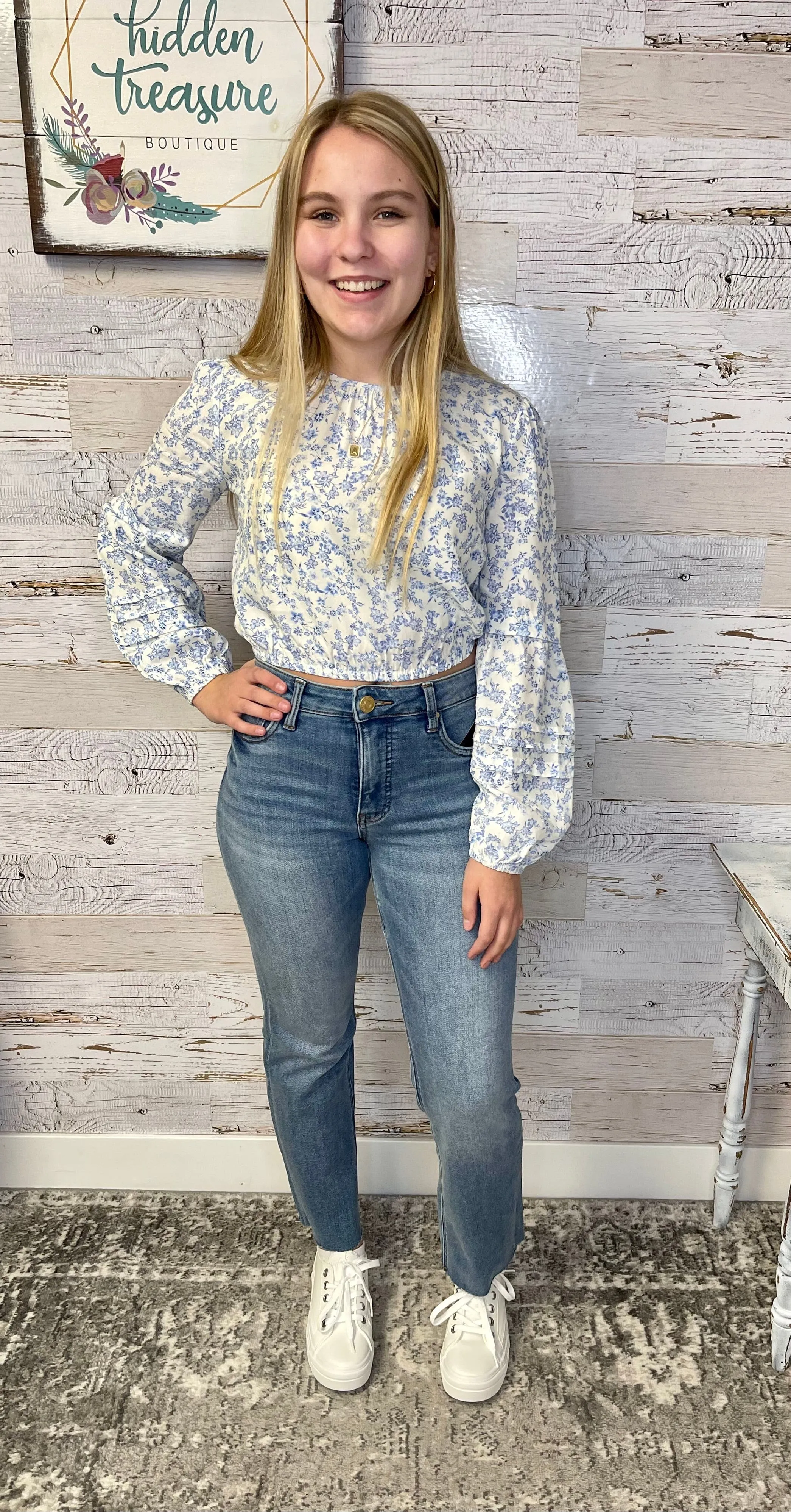 Nylah Tropez Floral Top