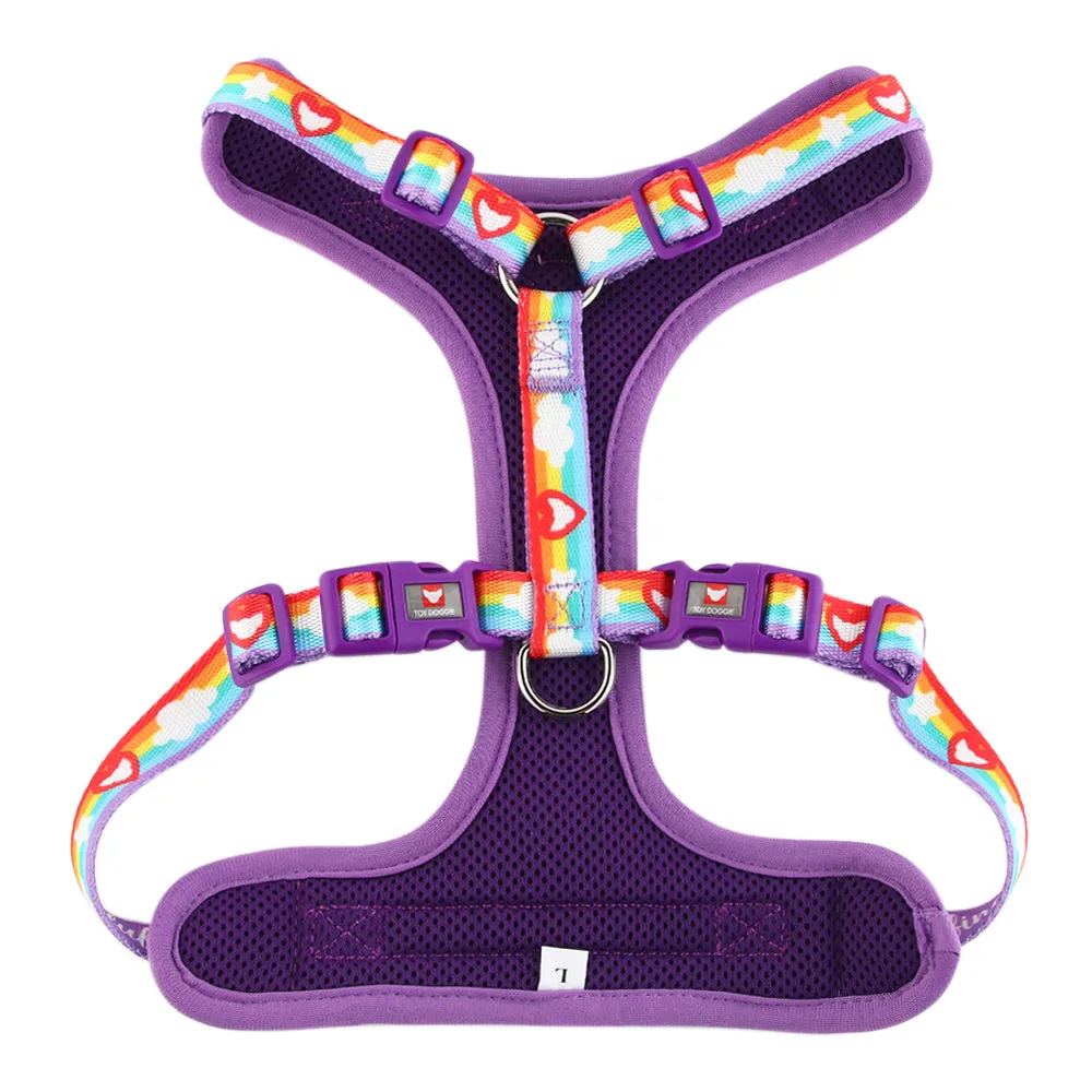 Pride 2024 Mesh Dog Harness | Fluffing Perfect Collection