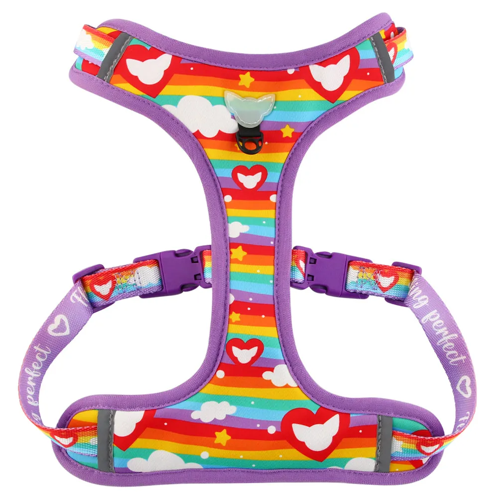 Pride 2024 Mesh Dog Harness | Fluffing Perfect Collection