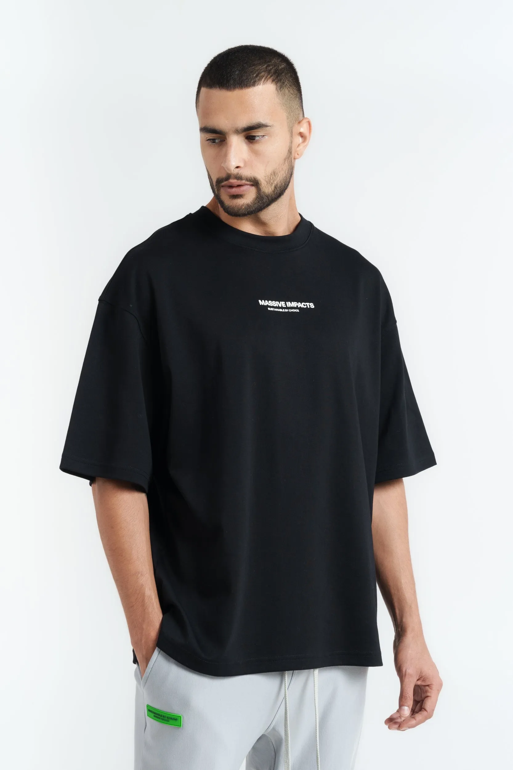 S3J054MI Oversized Organic Cotton Tee