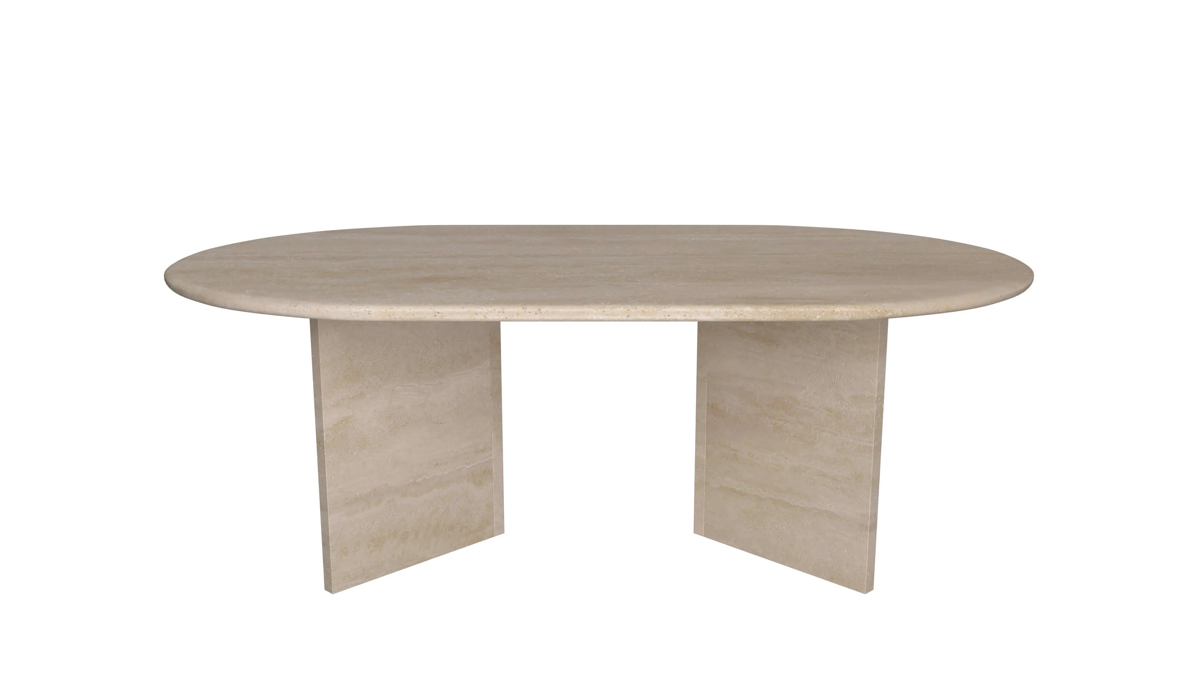 Sienna Coffee Table, Travertine