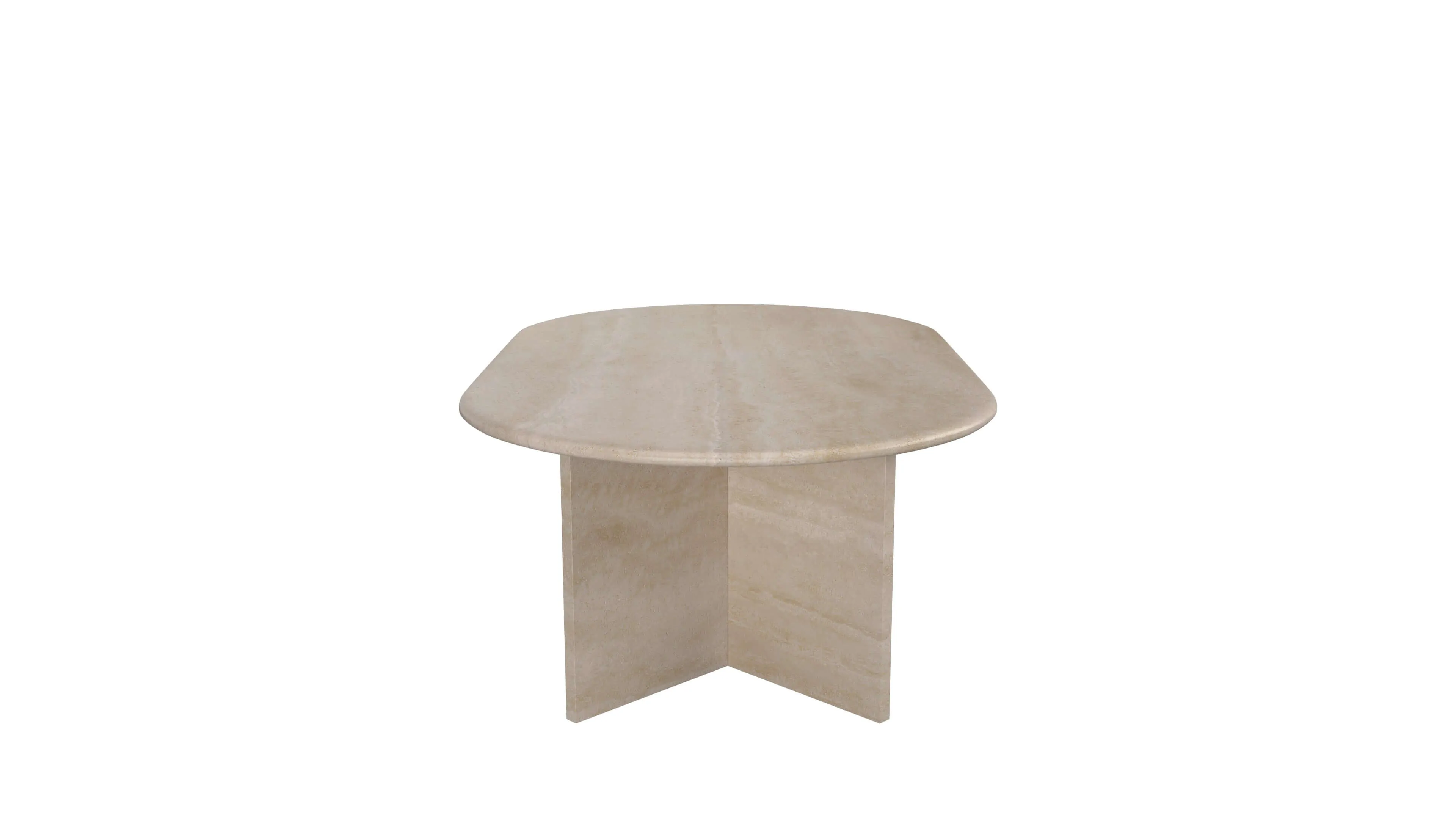 Sienna Coffee Table, Travertine