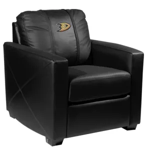 Silver Club Chair with Anaheim Ducks Logo