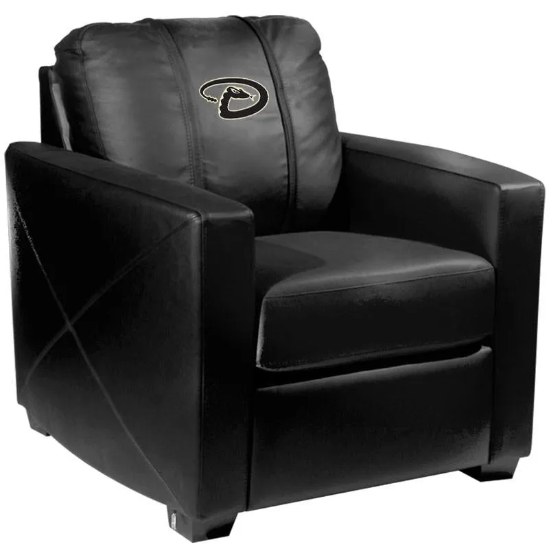 Silver Club Chair with Arizona Diamondbacks Secondary