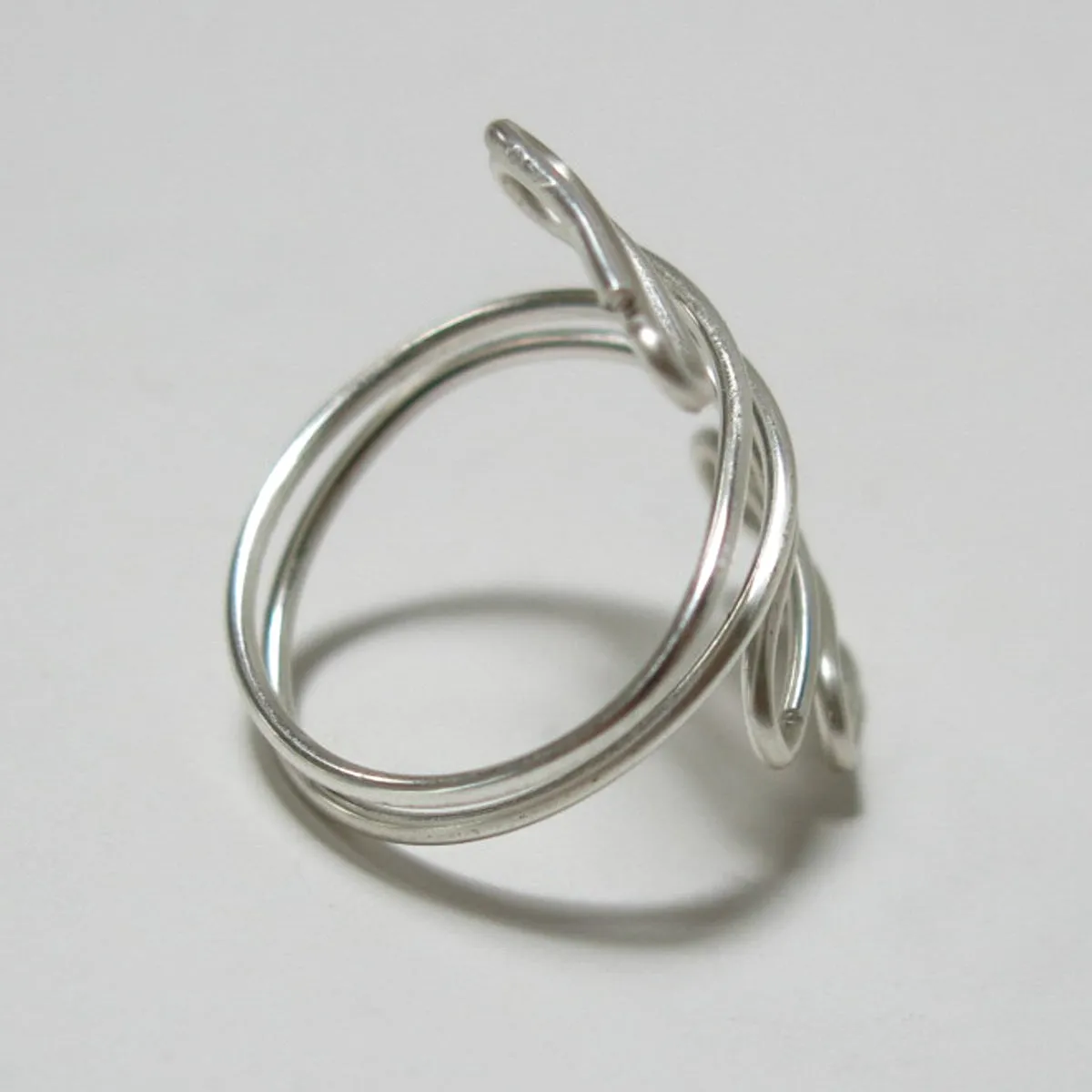 Squiggles Adjustable Wire Ring (click for colors)