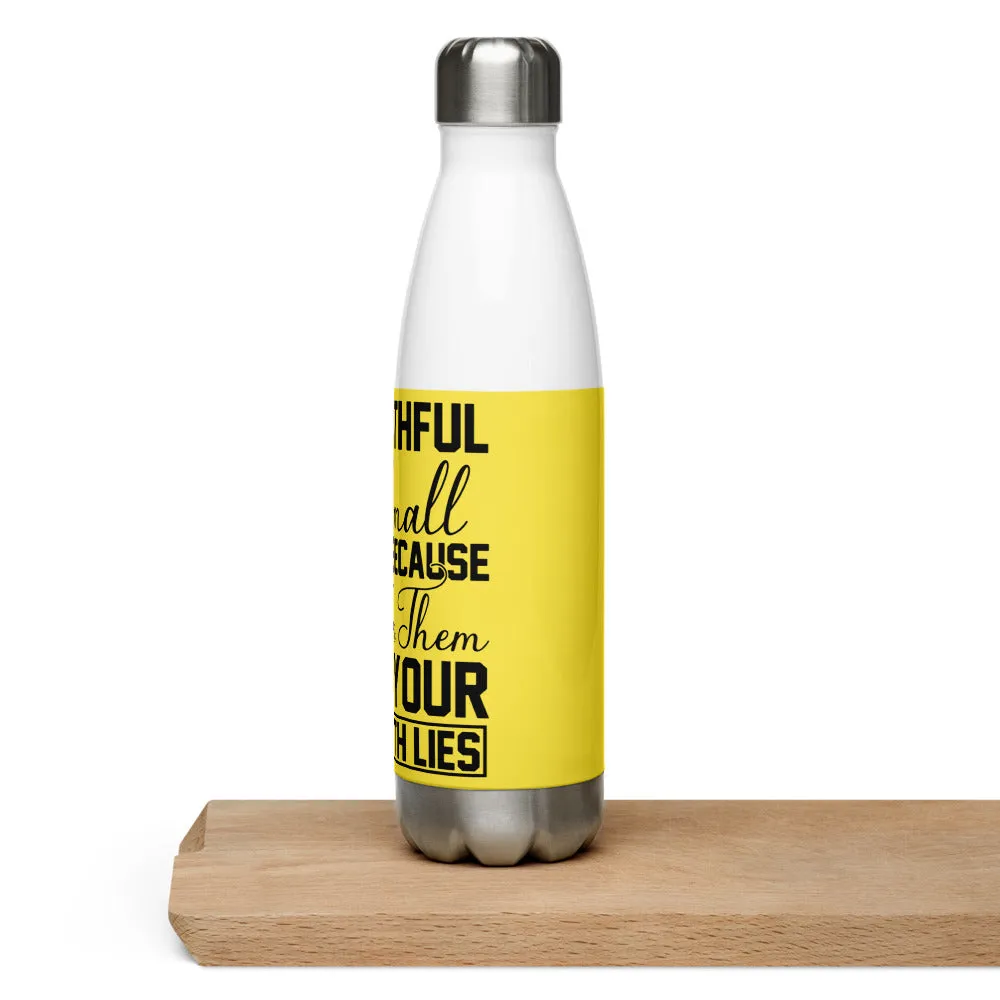 Stainless Steel Scripture Water Bottle1