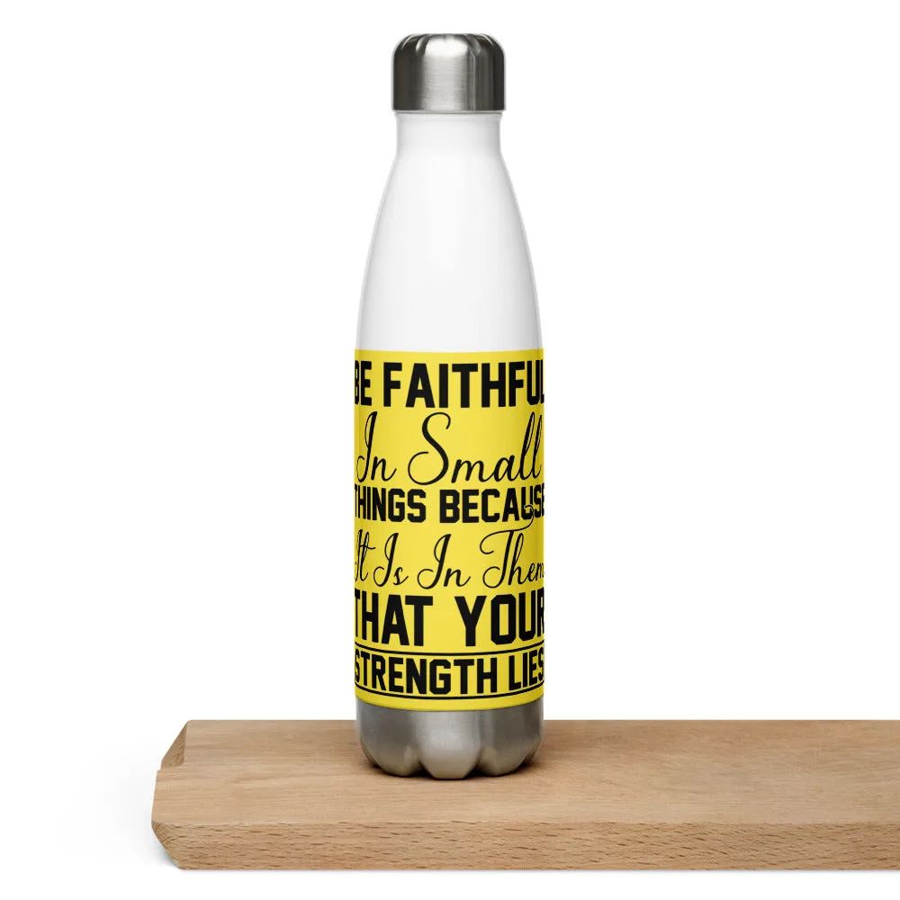 Stainless Steel Scripture Water Bottle1