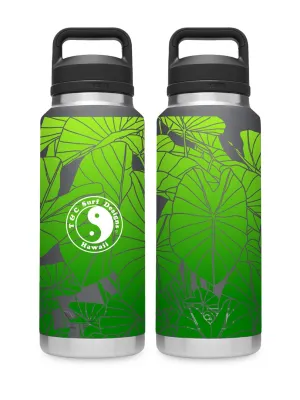 T&C Surf 36 oz Taro Lines Rambler Yeti Bottle with Chug Cap