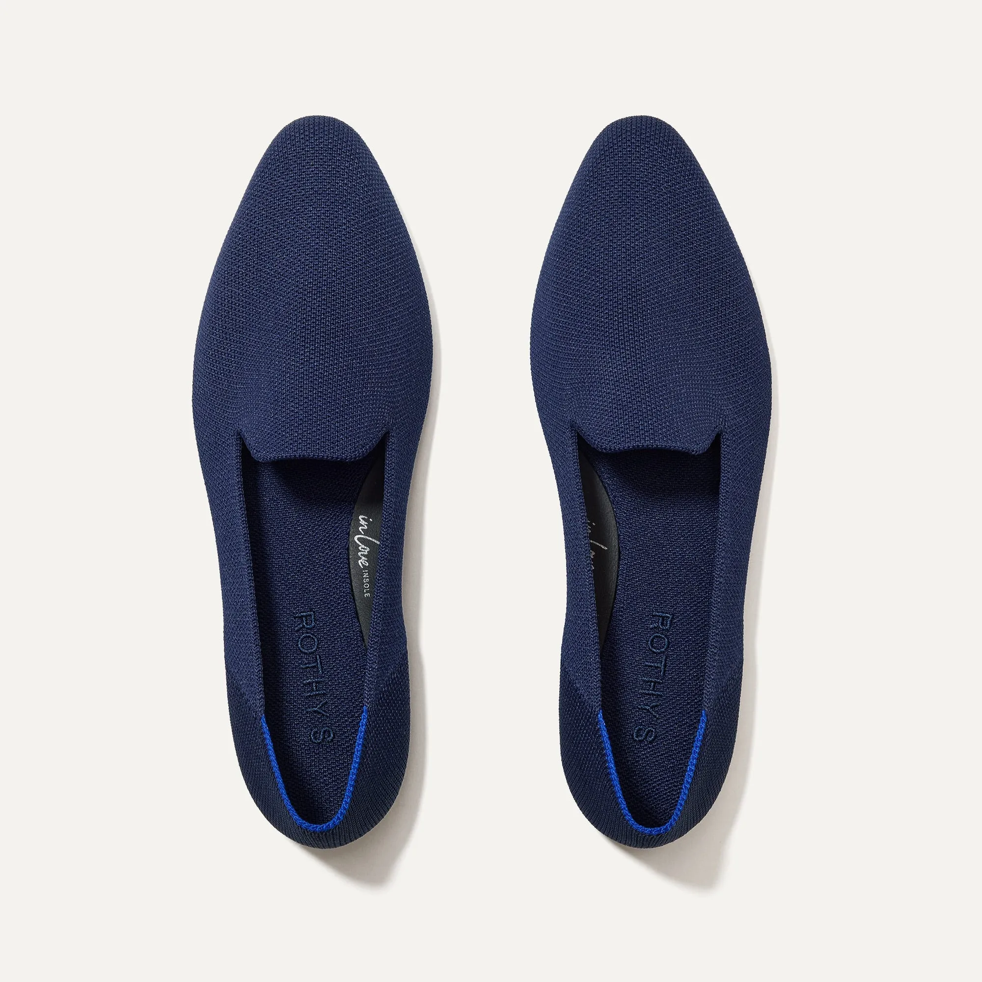 The Almond Loafer - Deep Navy