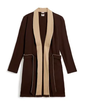 The Cannes Waffle Knit Robe - Carajillo