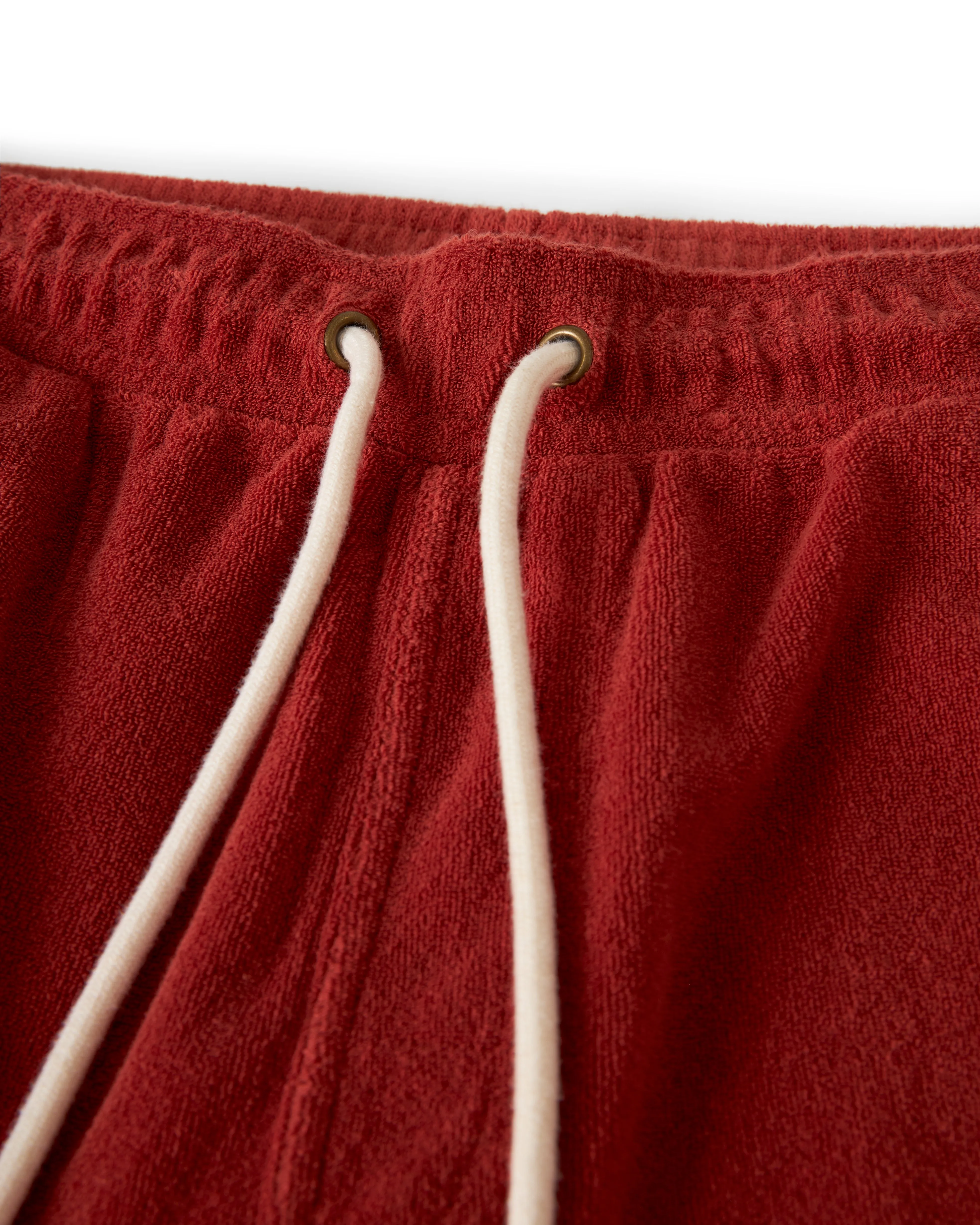 The Gaucho Terry Cloth Short - Rouge