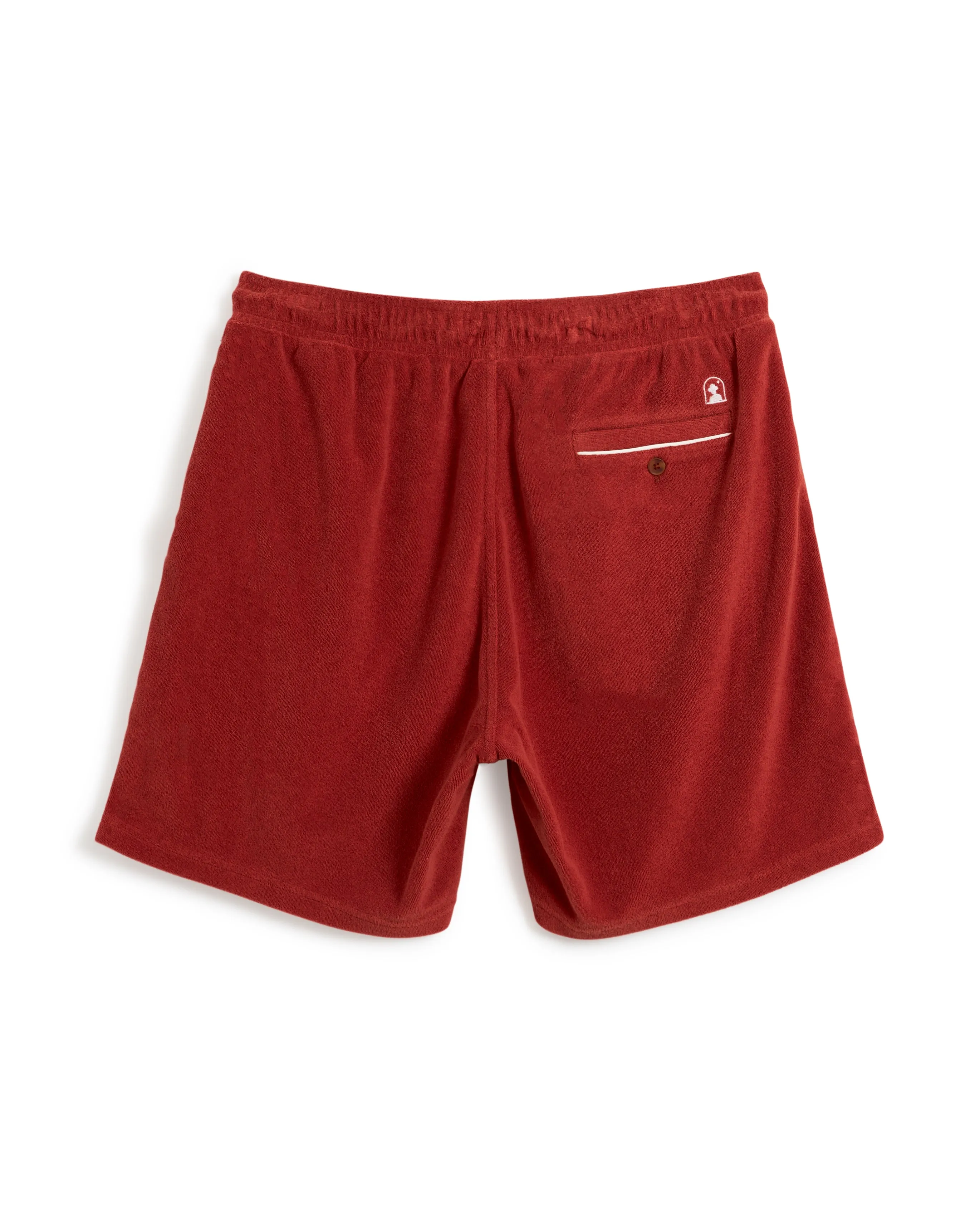 The Gaucho Terry Cloth Short - Rouge