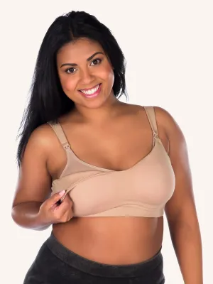 The Natalie -  Cotton Wirefree Nursing Sports Bra