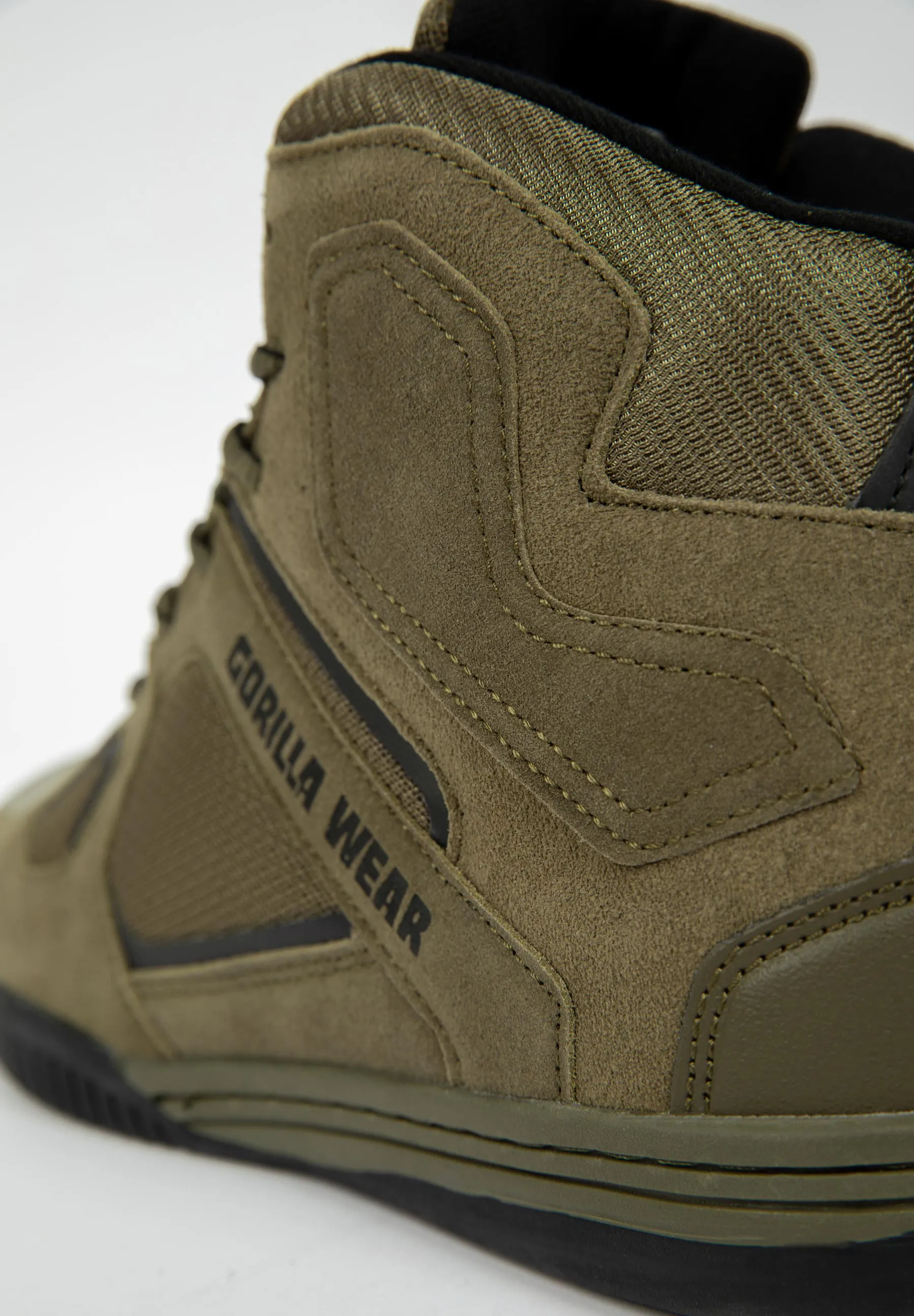 Troy High Tops - Army Green