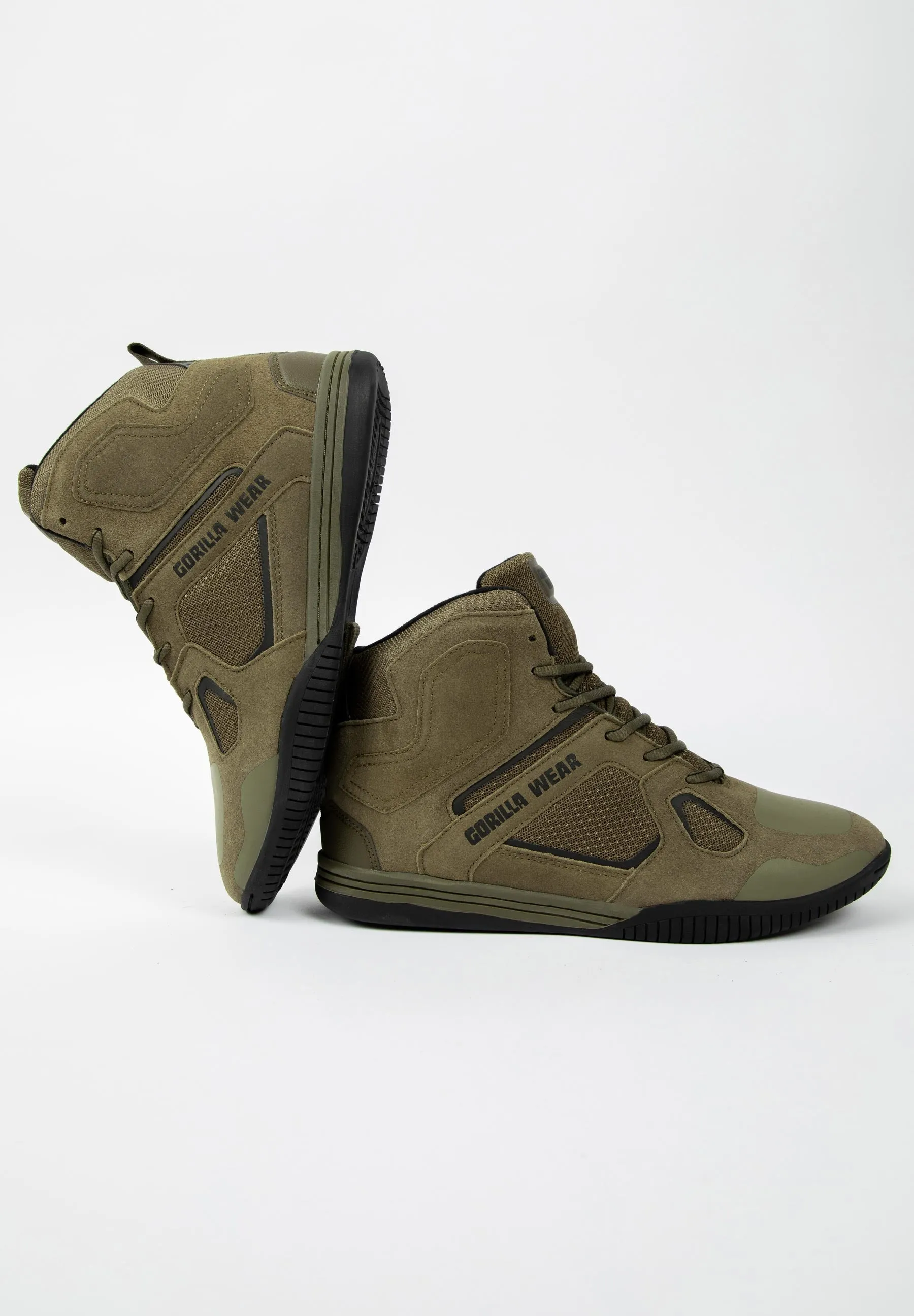 Troy High Tops - Army Green