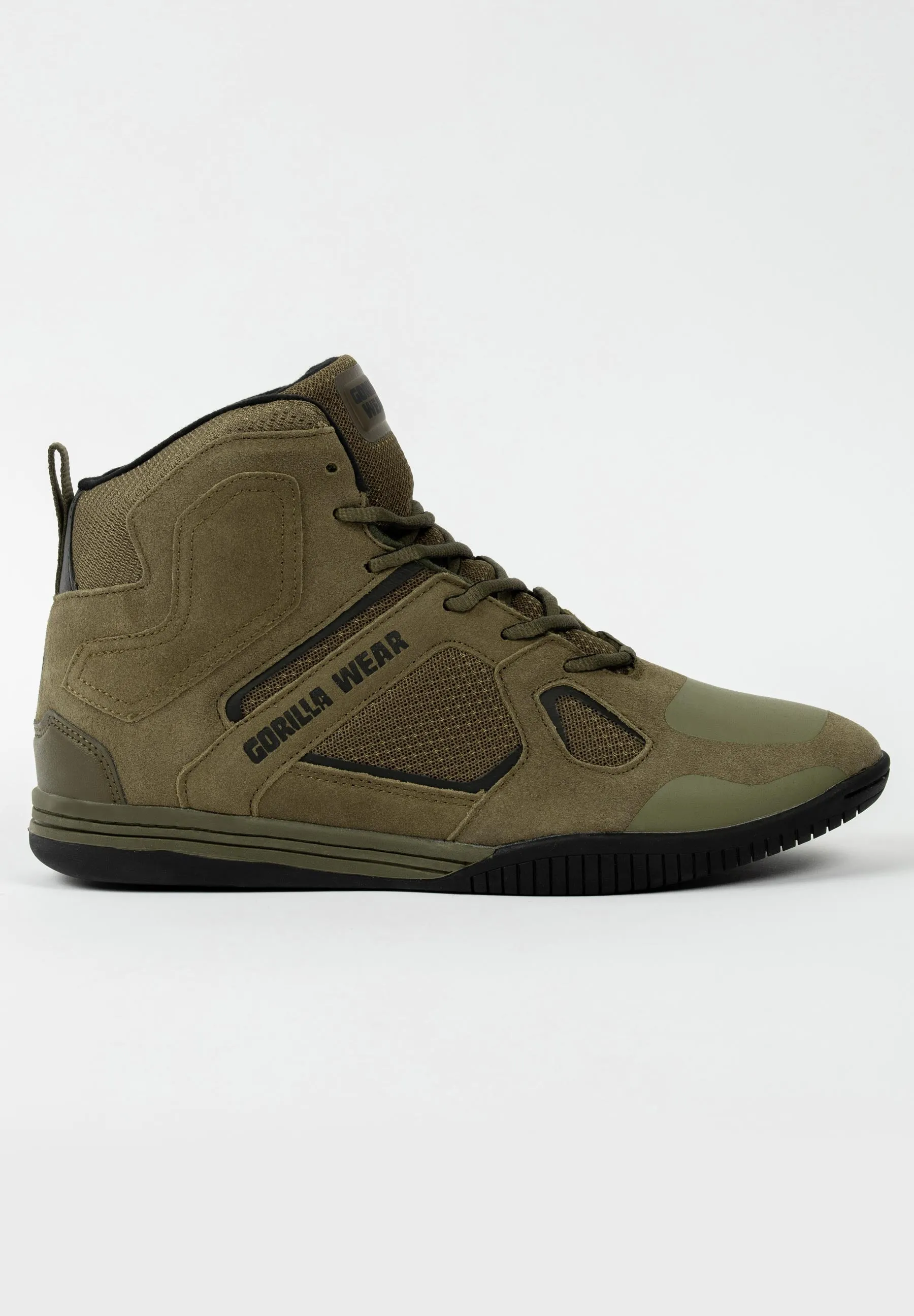 Troy High Tops - Army Green