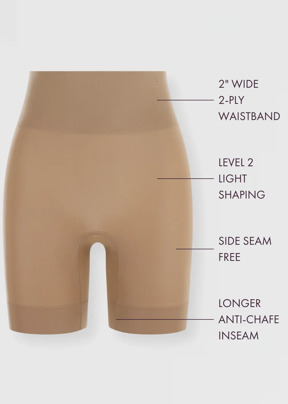 Ultralight Shaping Slip Short - Seamless