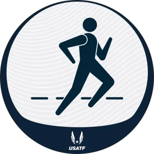 USATF Pictogram Sticker - Road Run