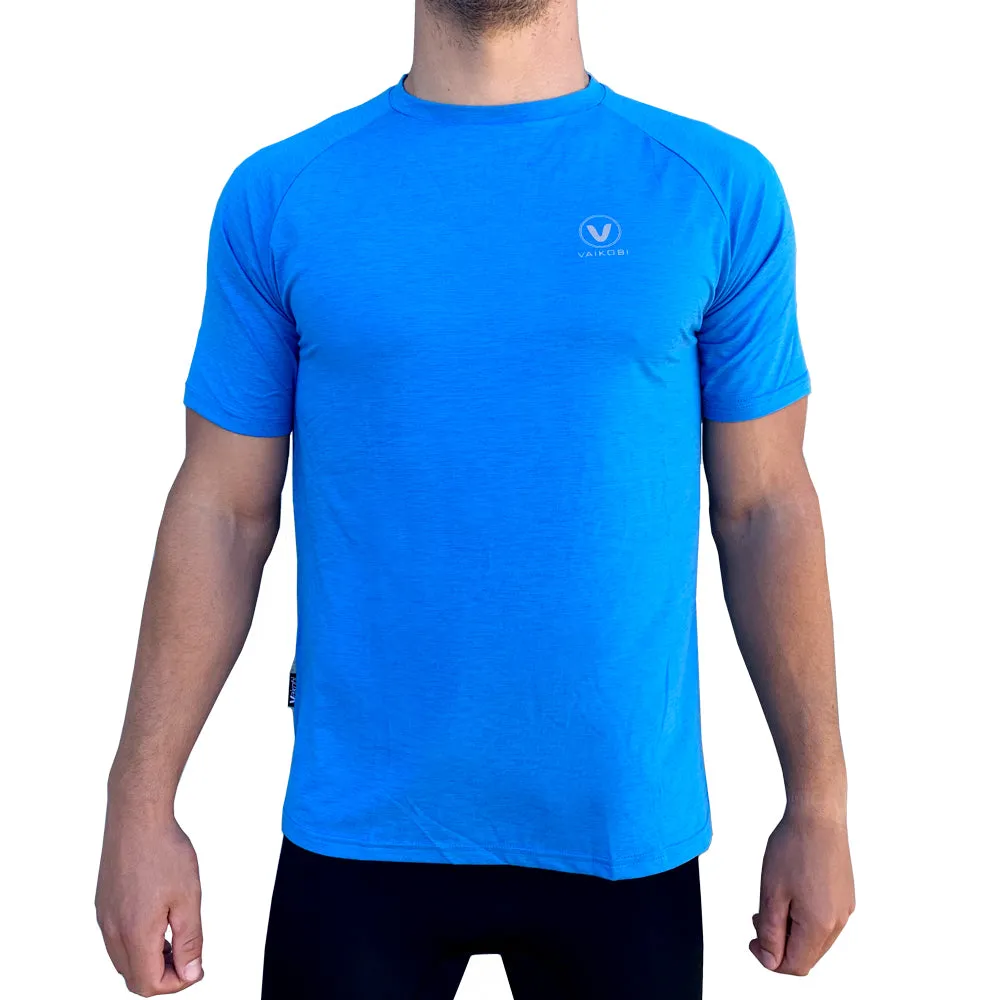 UV Performance S/S Tech Tee - Cyan