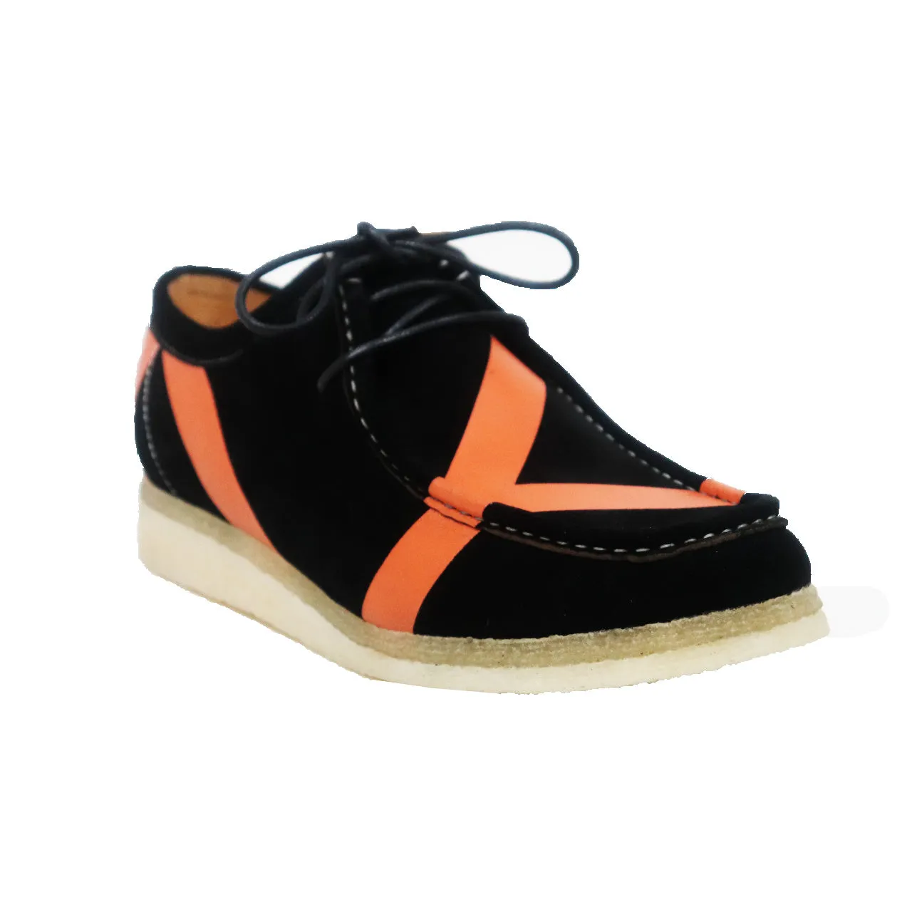 Walker Low Stripe by The British Collection - Crepe Sole -Stylish and Comfortable