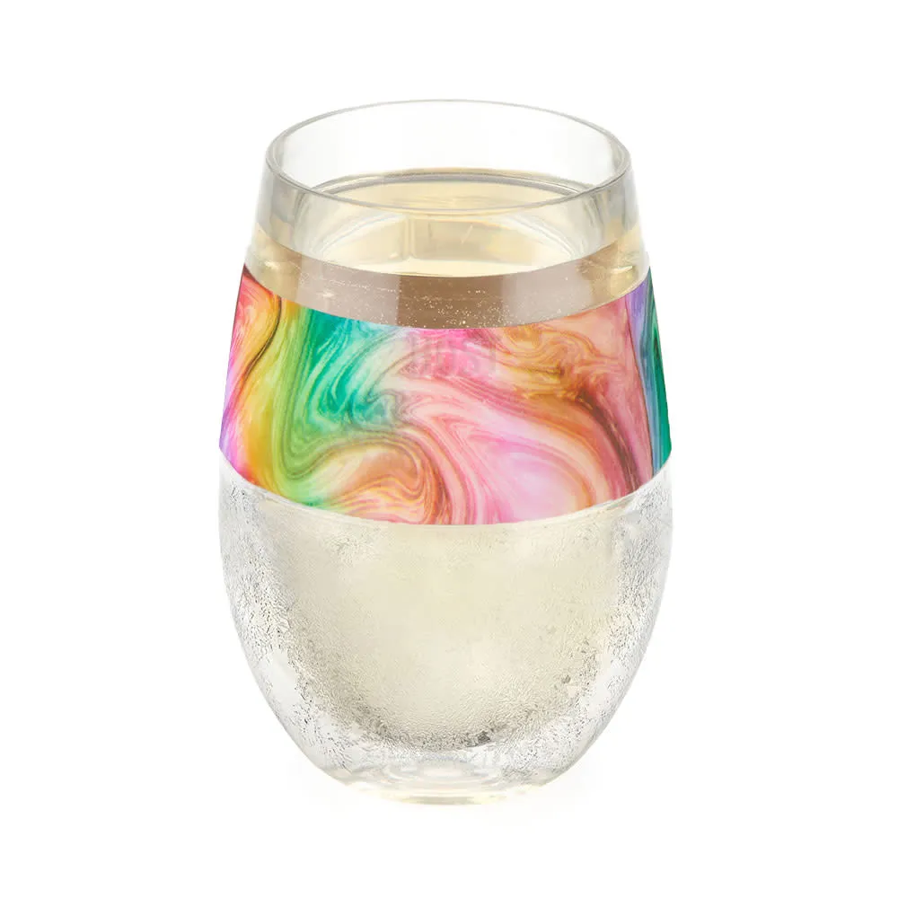 Wine FREEZE™ Cooling Cup in Unicorn Swirl