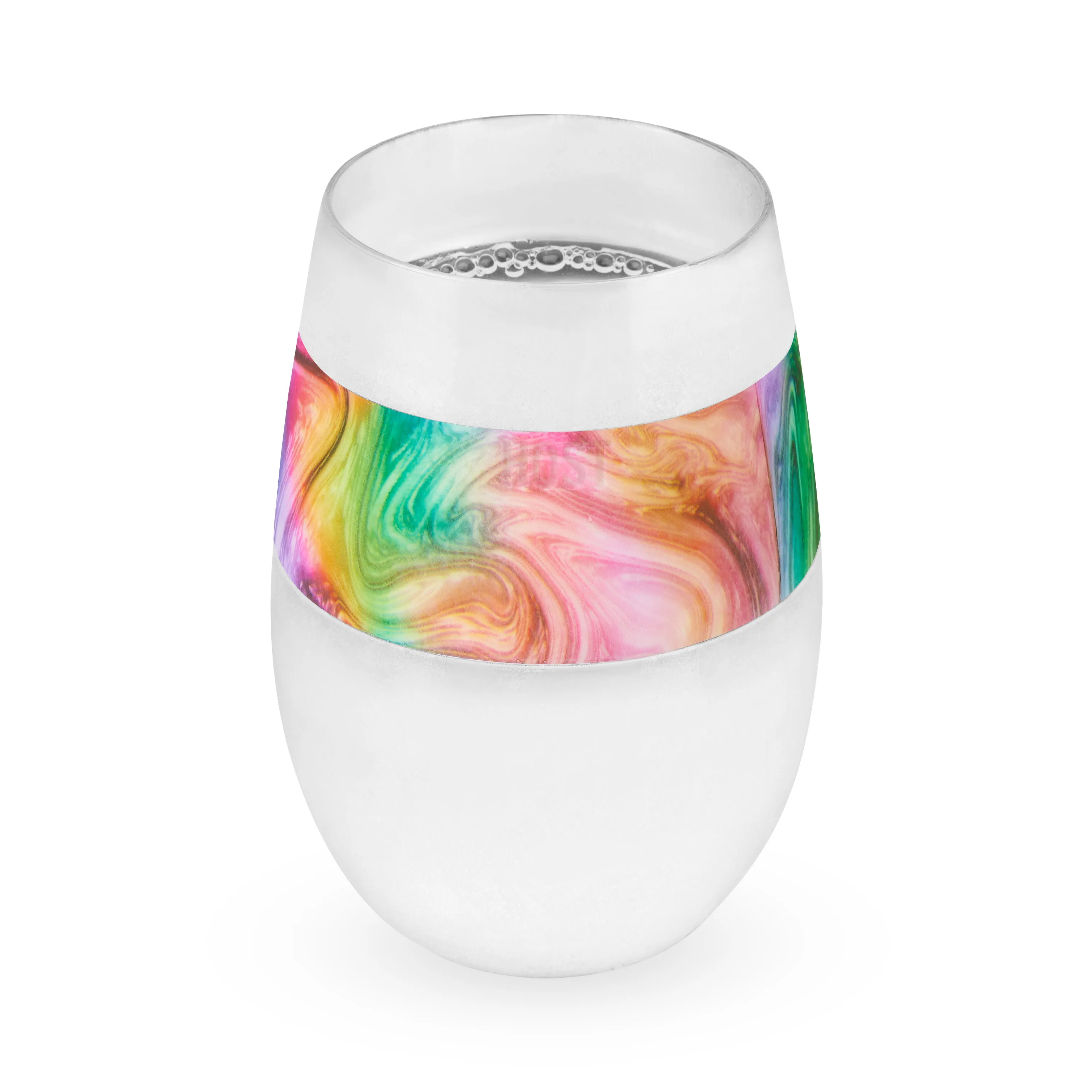 Wine FREEZE™ Cooling Cup in Unicorn Swirl