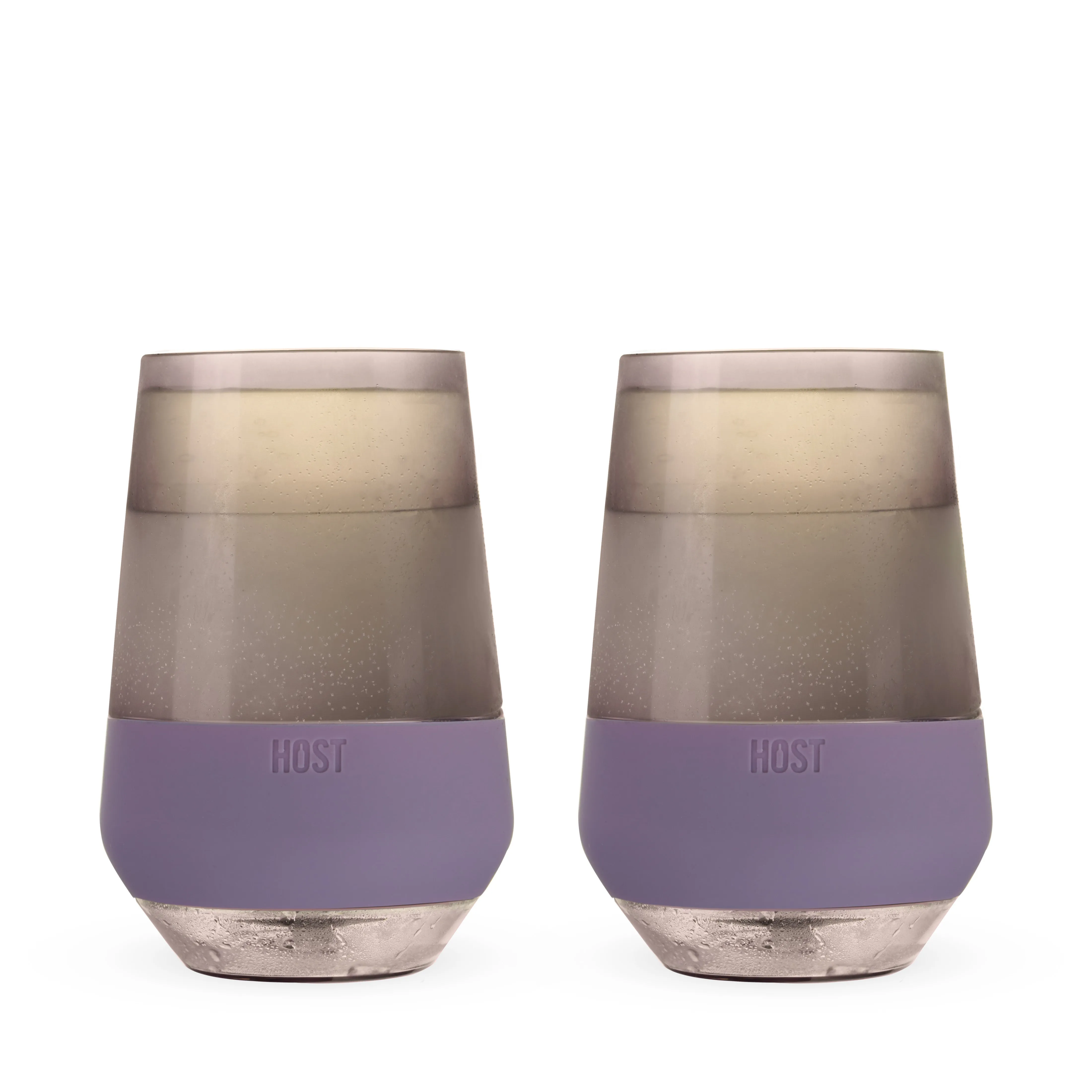 Wine FREEZE™ XL in Deep Lilac, Set of 2