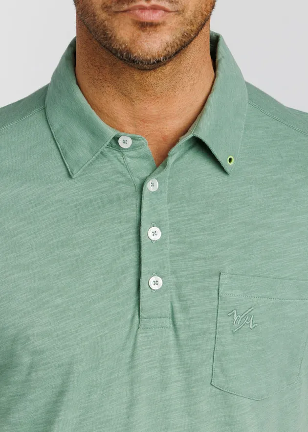 WM Corner Pocket Men's Polo | Green